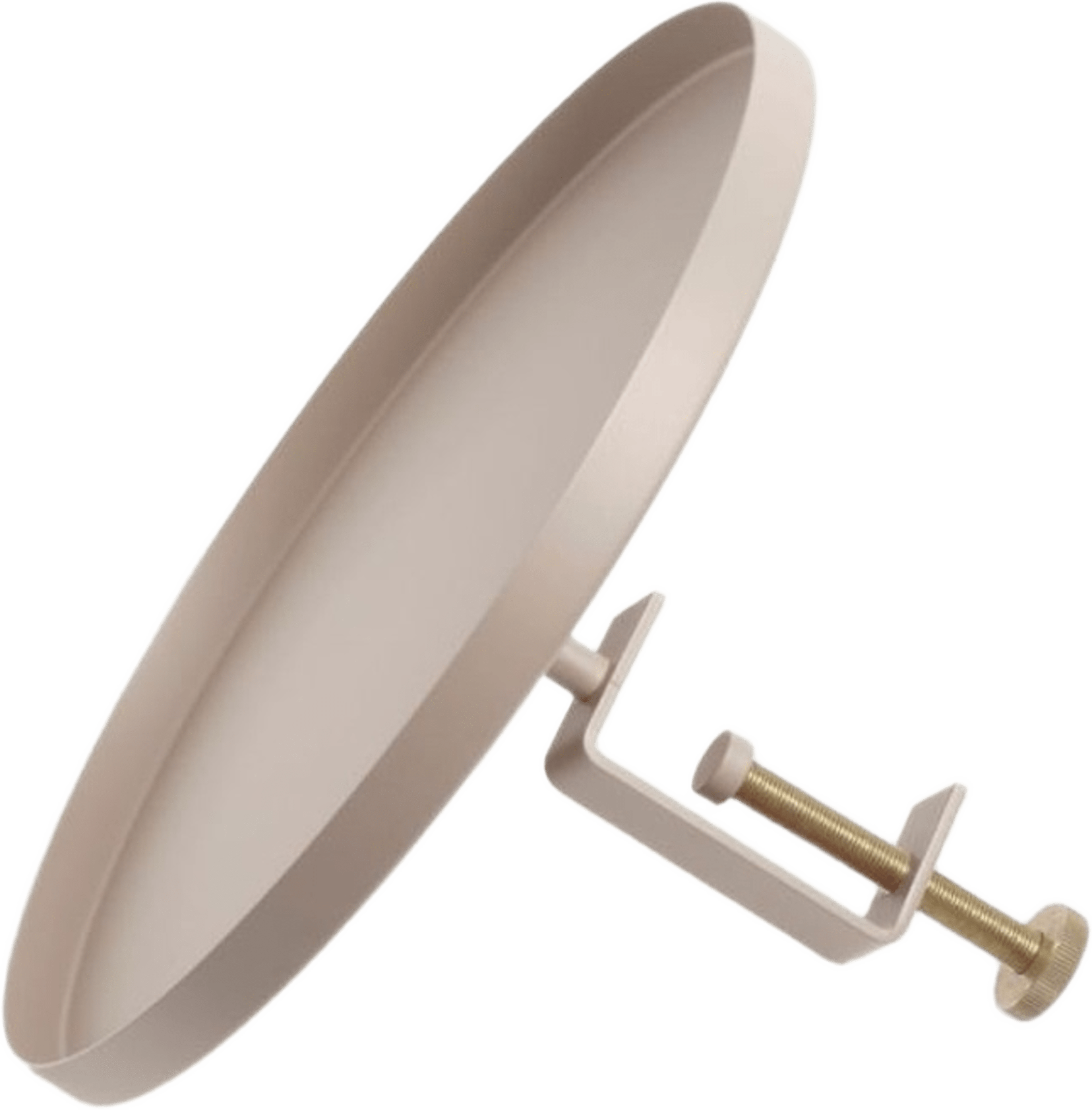 Bricka Clamp Tray L, från Navet, i färgen beige. Klicka för att öppna bilden i stort format