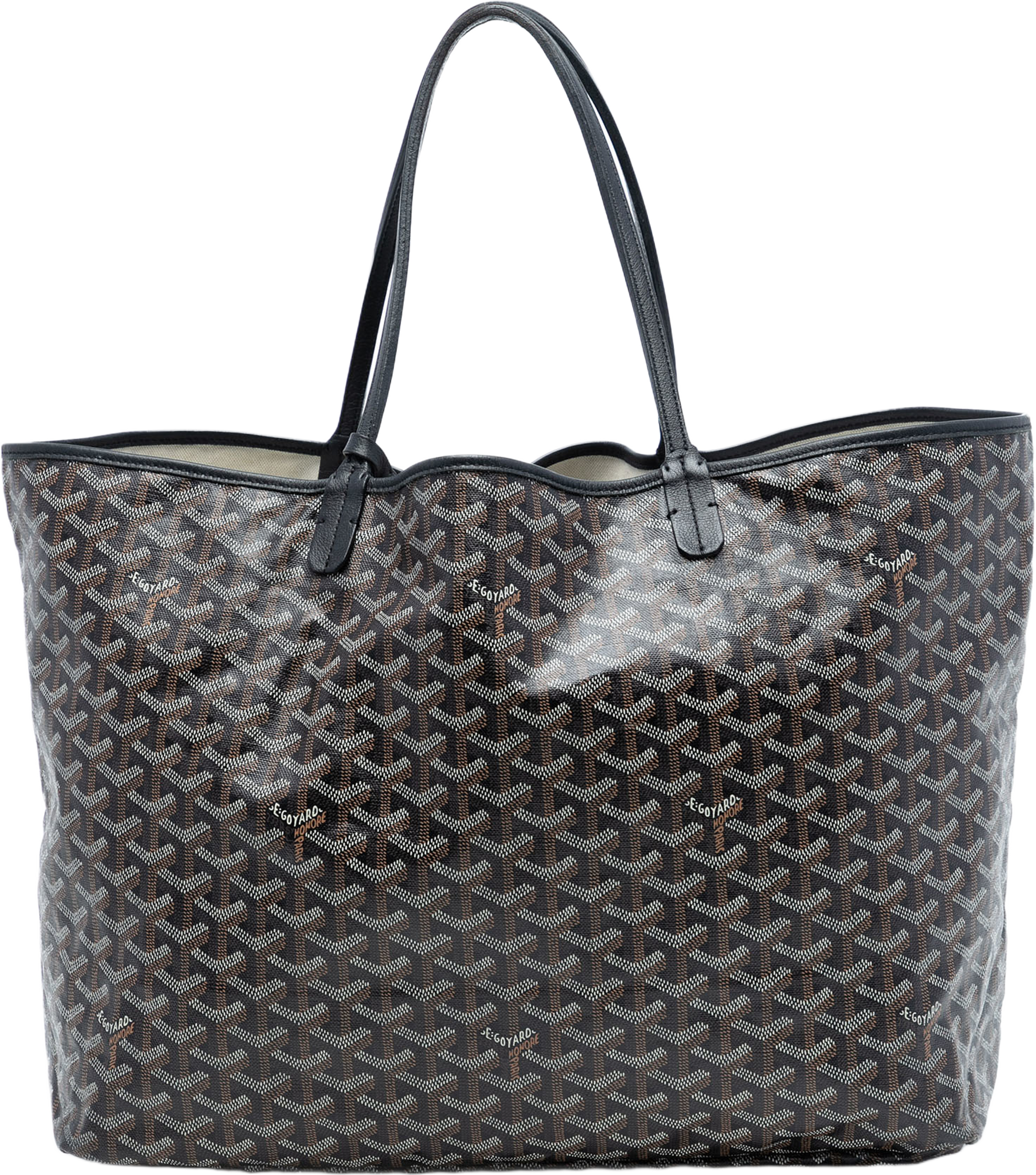 Goyard Goyardine Saint Louis Gm, från Luxclusif, i färgen black. Klicka för att öppna bilden i stort format