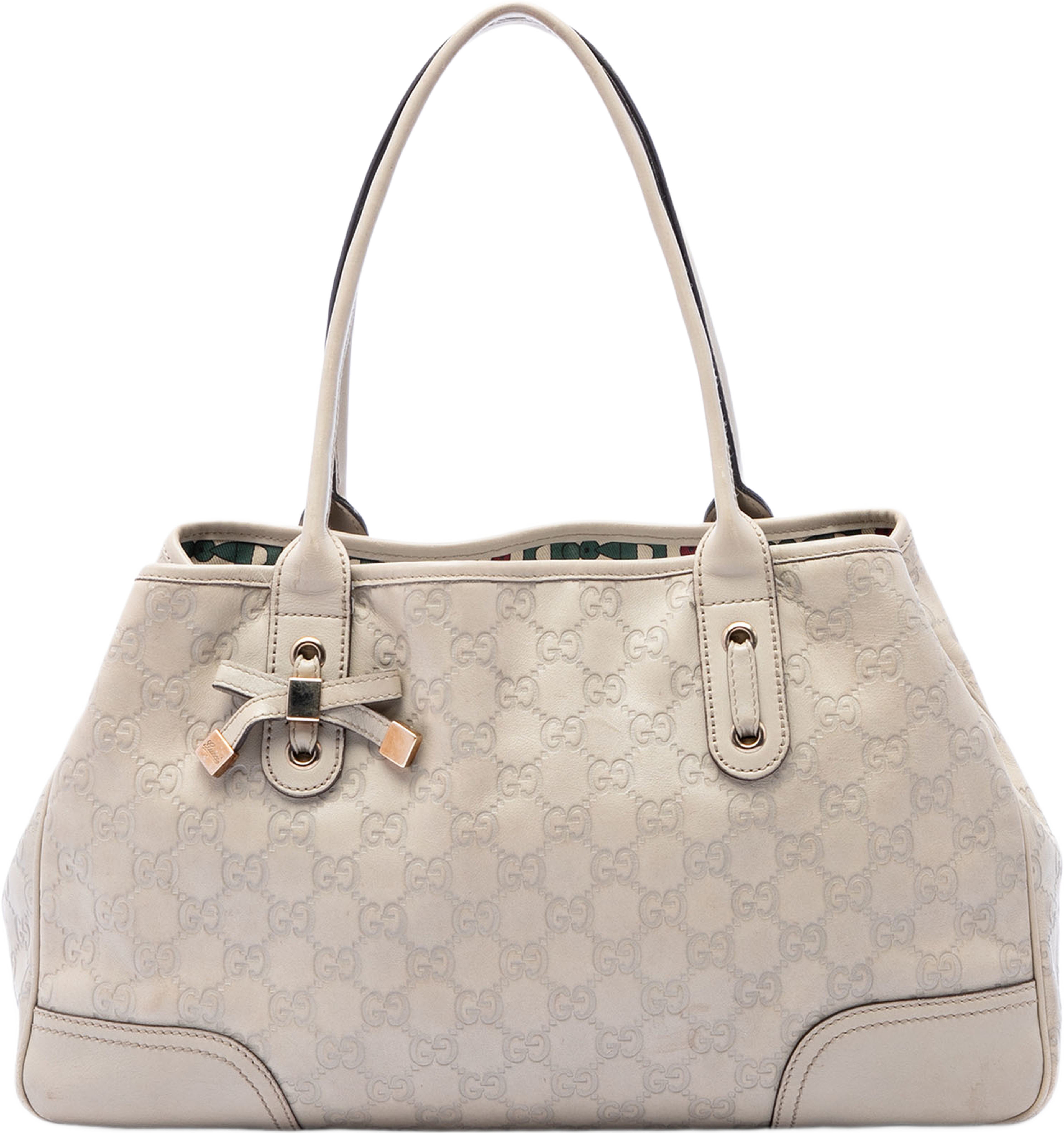 Gucci Guccissima Princy Tote, från Luxclusif, i färgen brun. Klicka för att öppna bilden i stort format