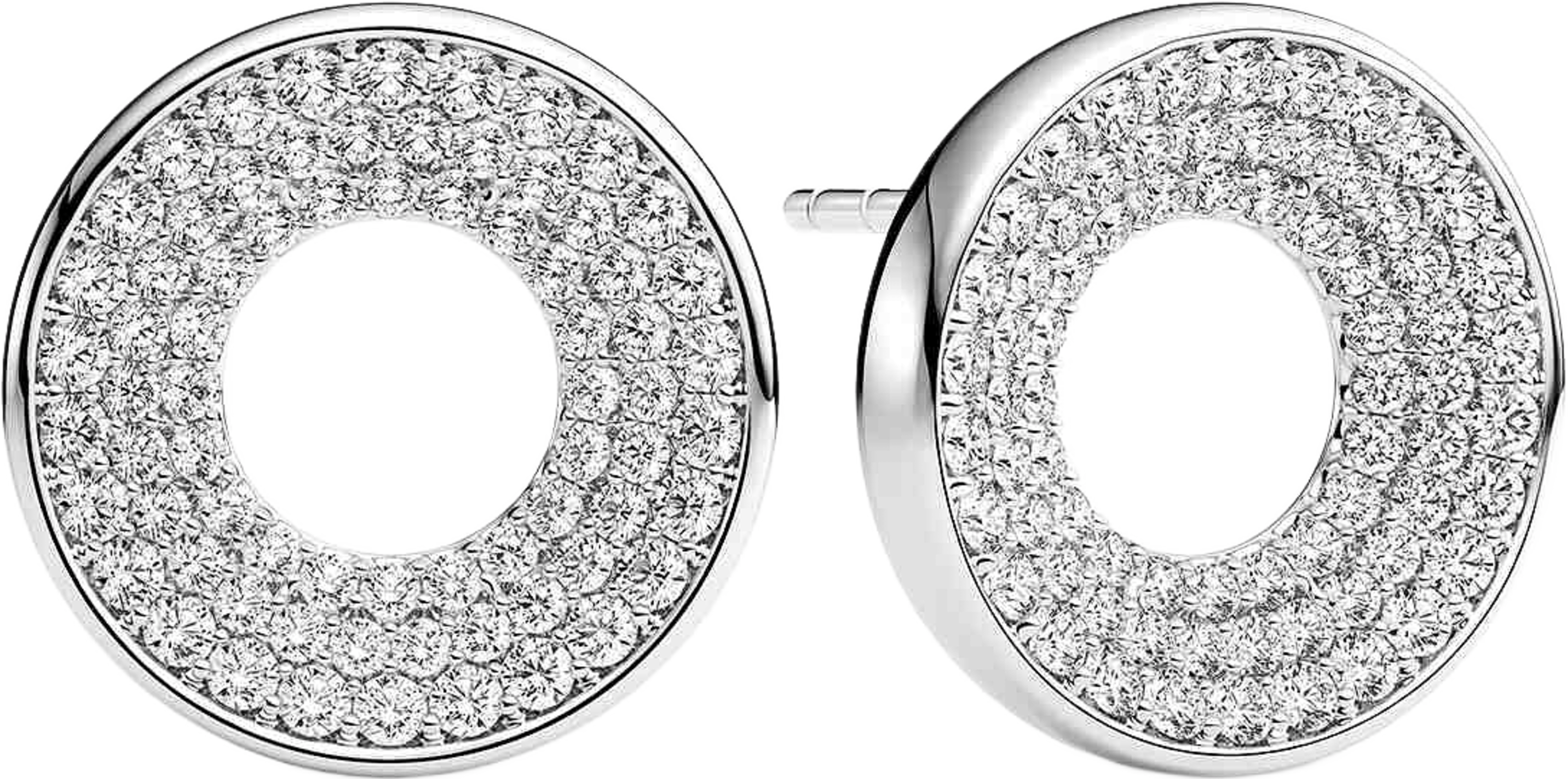 Melzo Earrings, från Sif Jakobs Jewellery, i färgen silver. Klicka för att öppna bilden i stort format