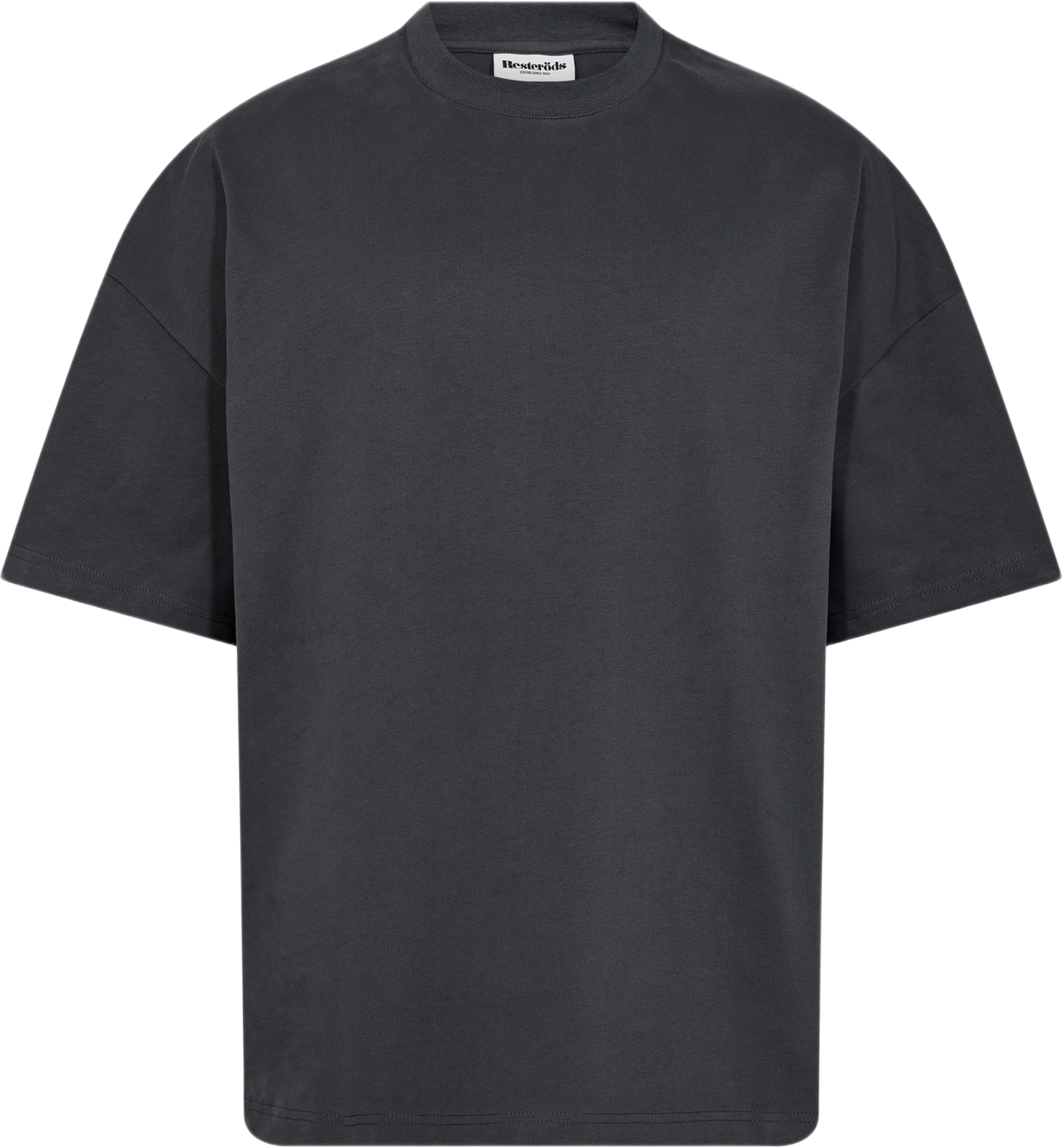 T-shirt Dev Bomull, från Resteröds, i färgen dark grey. Klicka för att öppna bilden i stort format