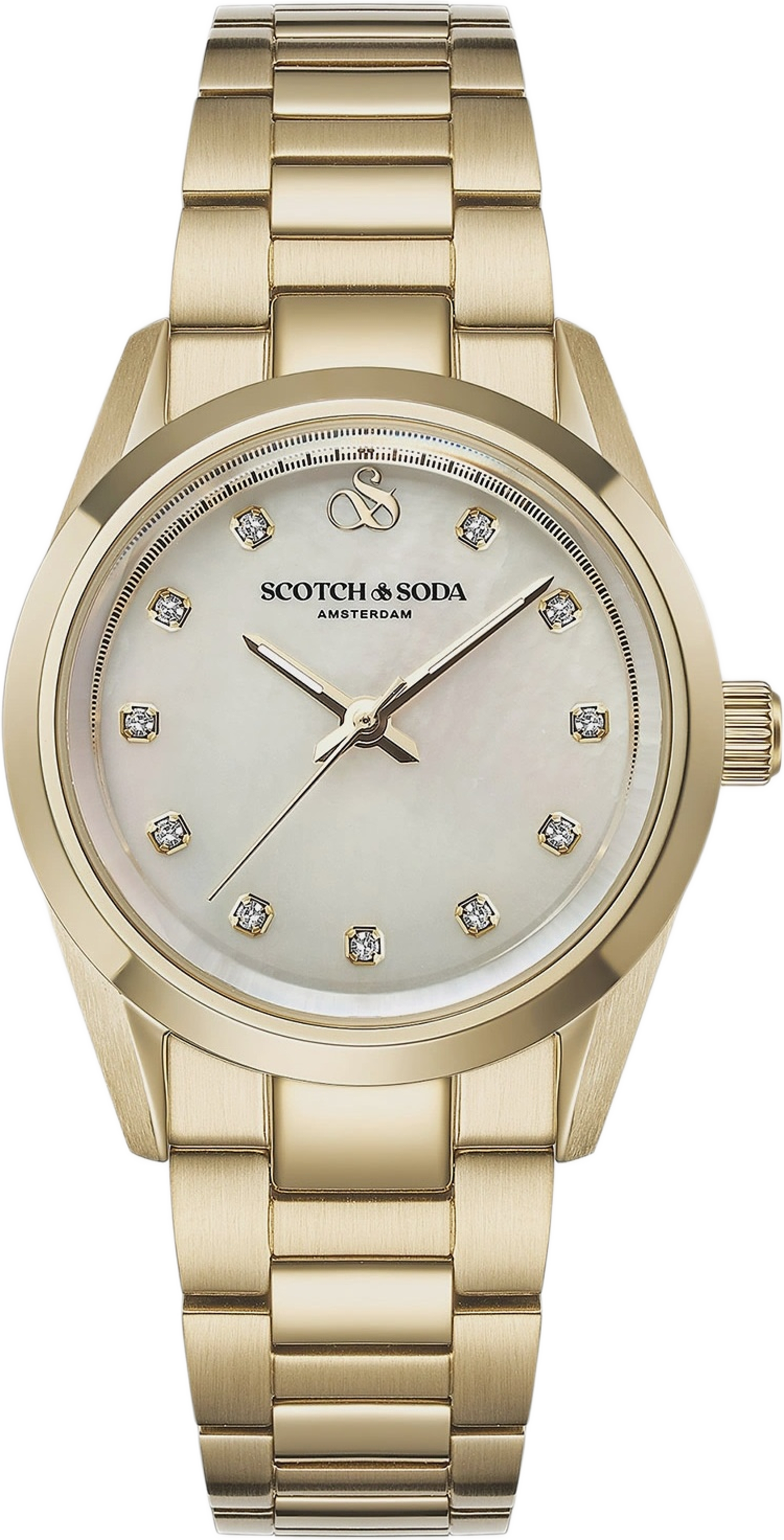Scotch & Soda Dam Pärlemor/guld, Metallband - Ssw.124e, från Scotch & Soda, i färgen 1. Klicka för att öppna bilden i stort format