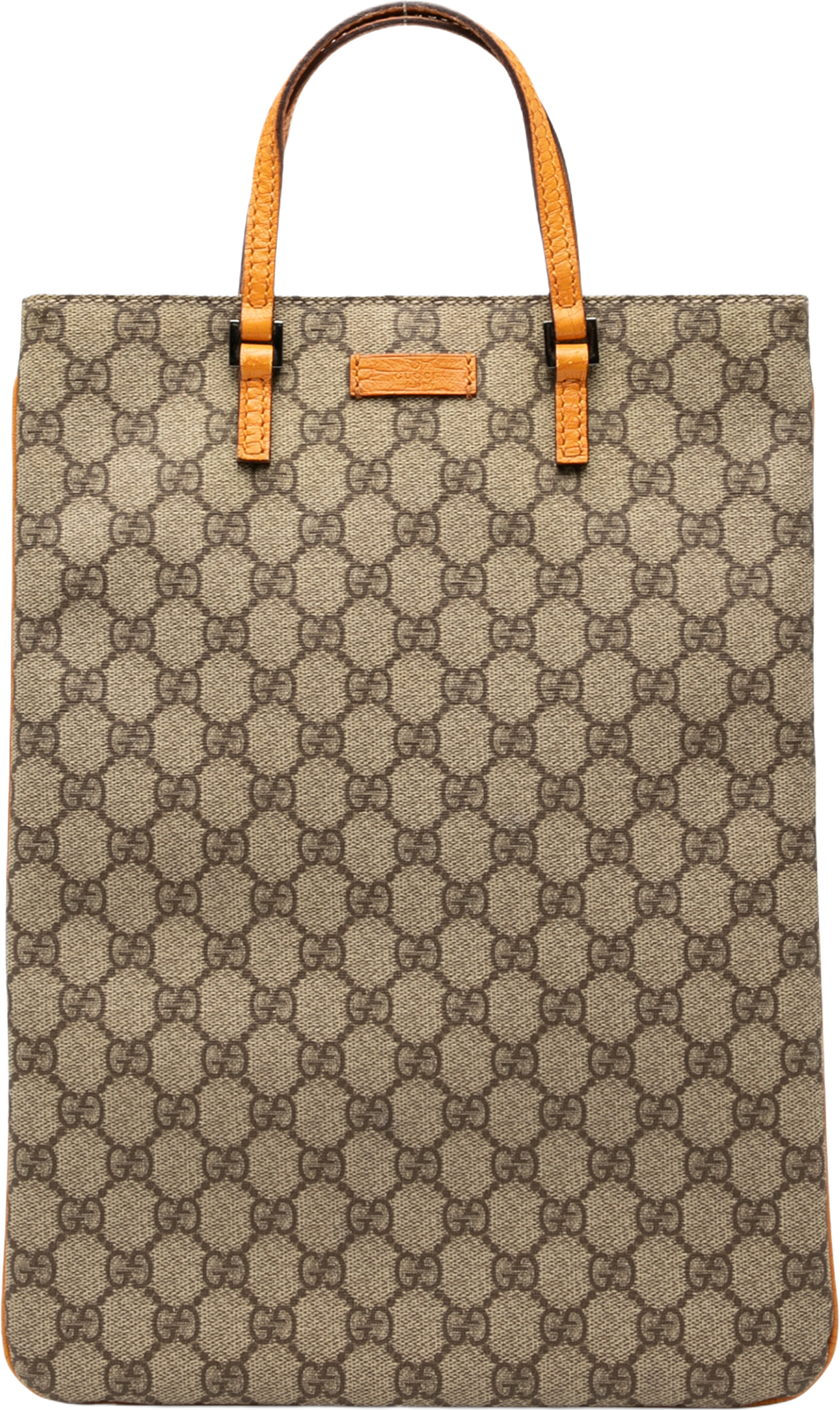 Gucci Gg Supreme Tote, från Luxclusif, i färgen beige. Klicka för att öppna bilden i stort format