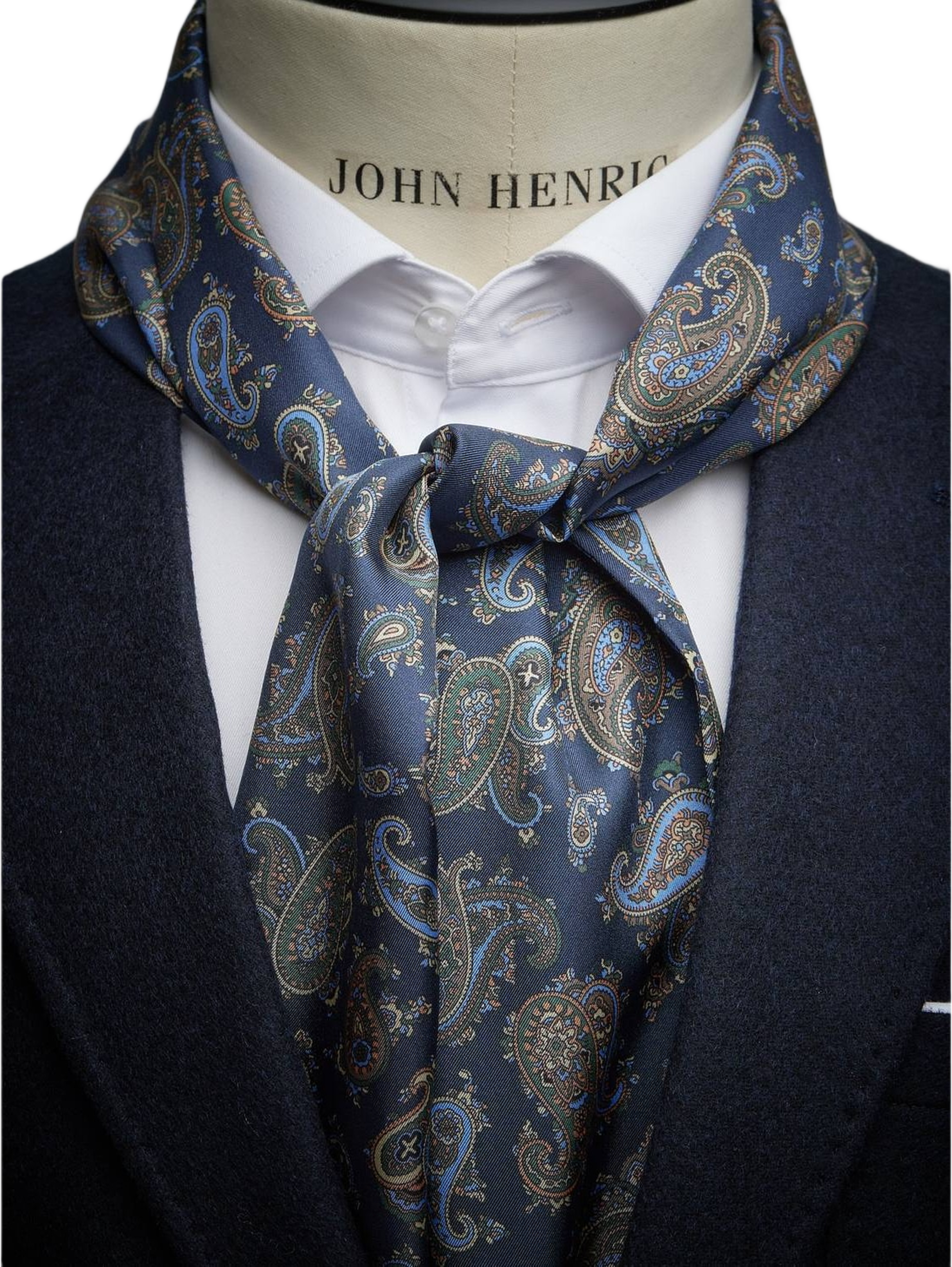 Silk Scarf Paisley