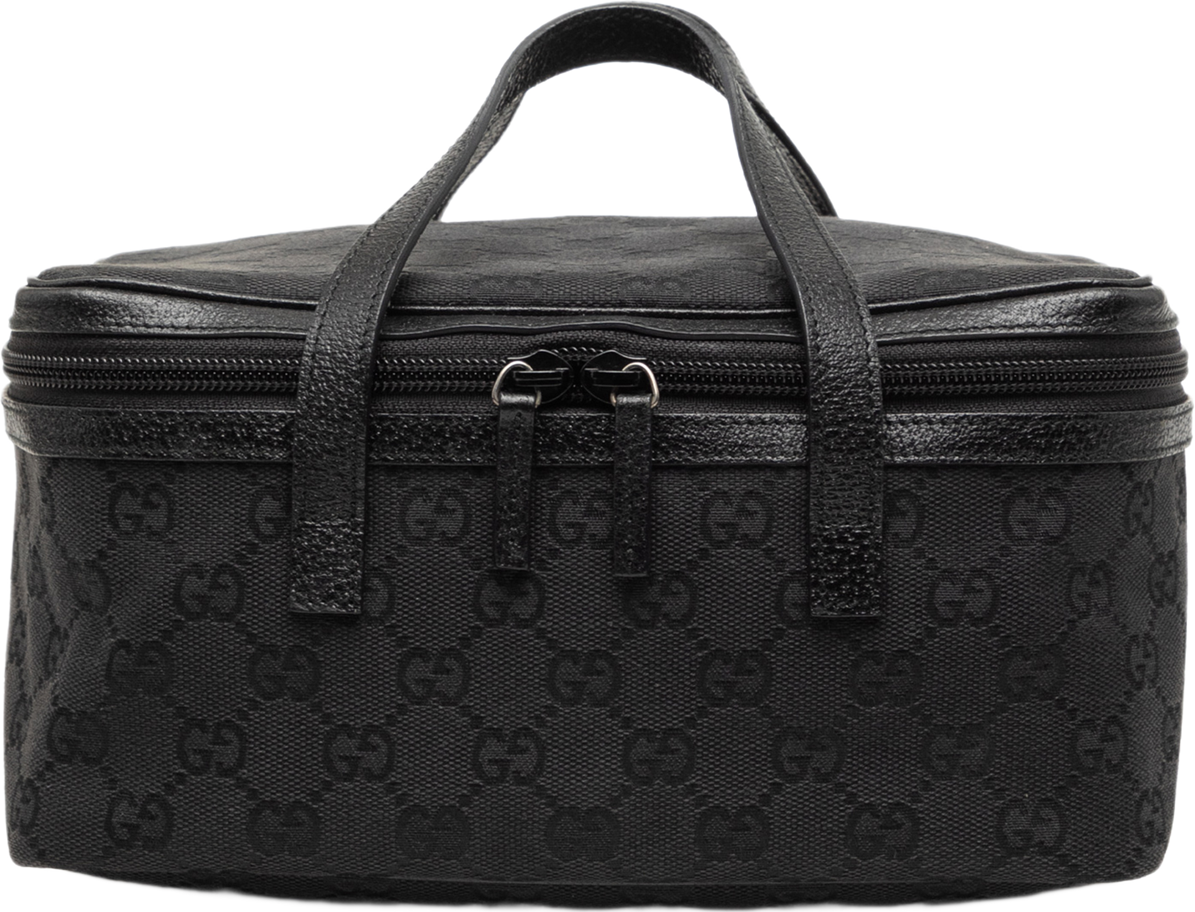 Gucci Gg Canvas Vanity Bag, från Luxclusif, i färgen svart. Klicka för att öppna bilden i stort format