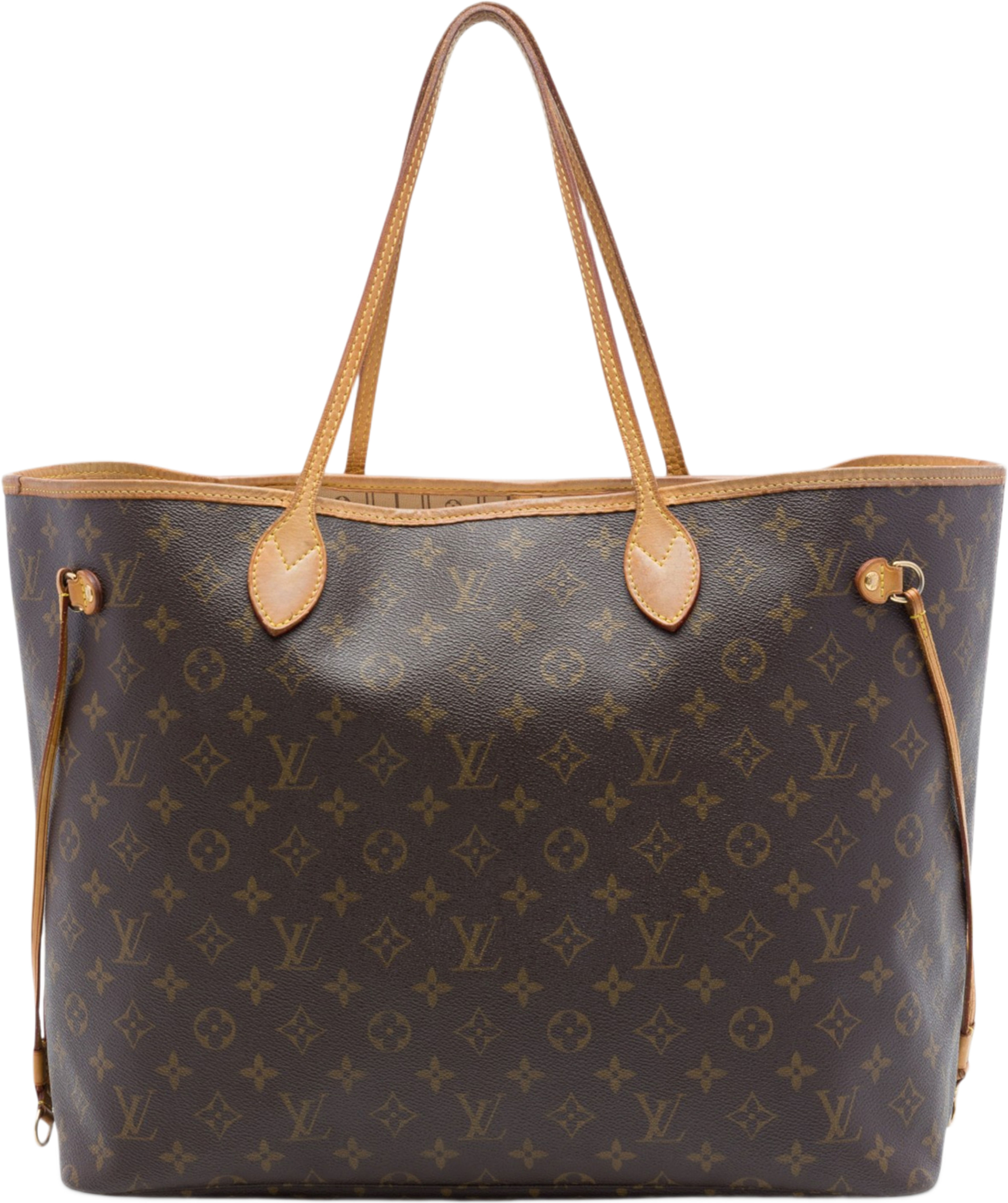 Louis Vuitton Monogram Neverfull Gm, från Luxclusif, i färgen brun. Klicka för att öppna bilden i stort format