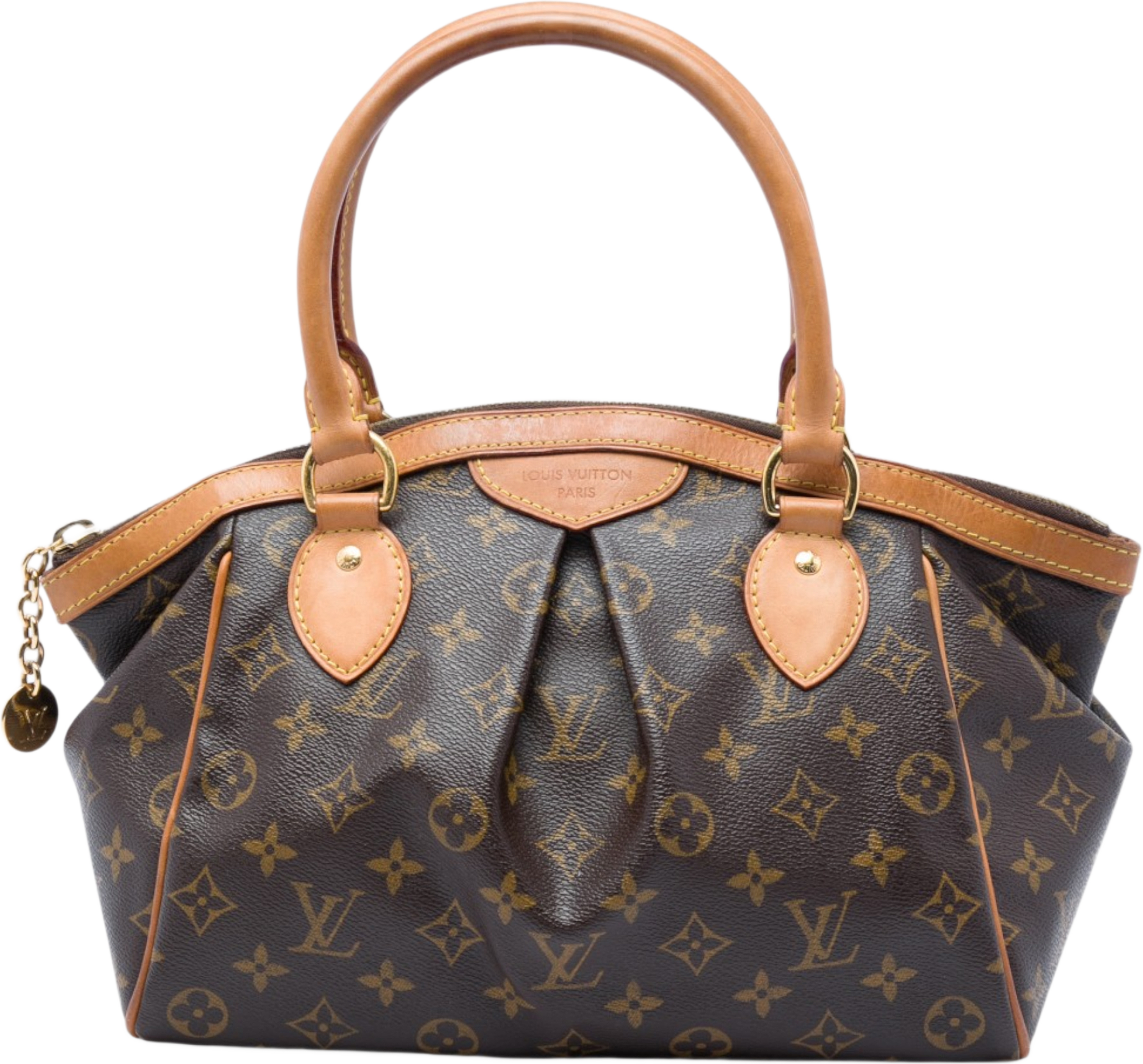 Louis Vuitton Monogram Tivoli Pm, från Luxclusif, i färgen brun. Klicka för att öppna bilden i stort format