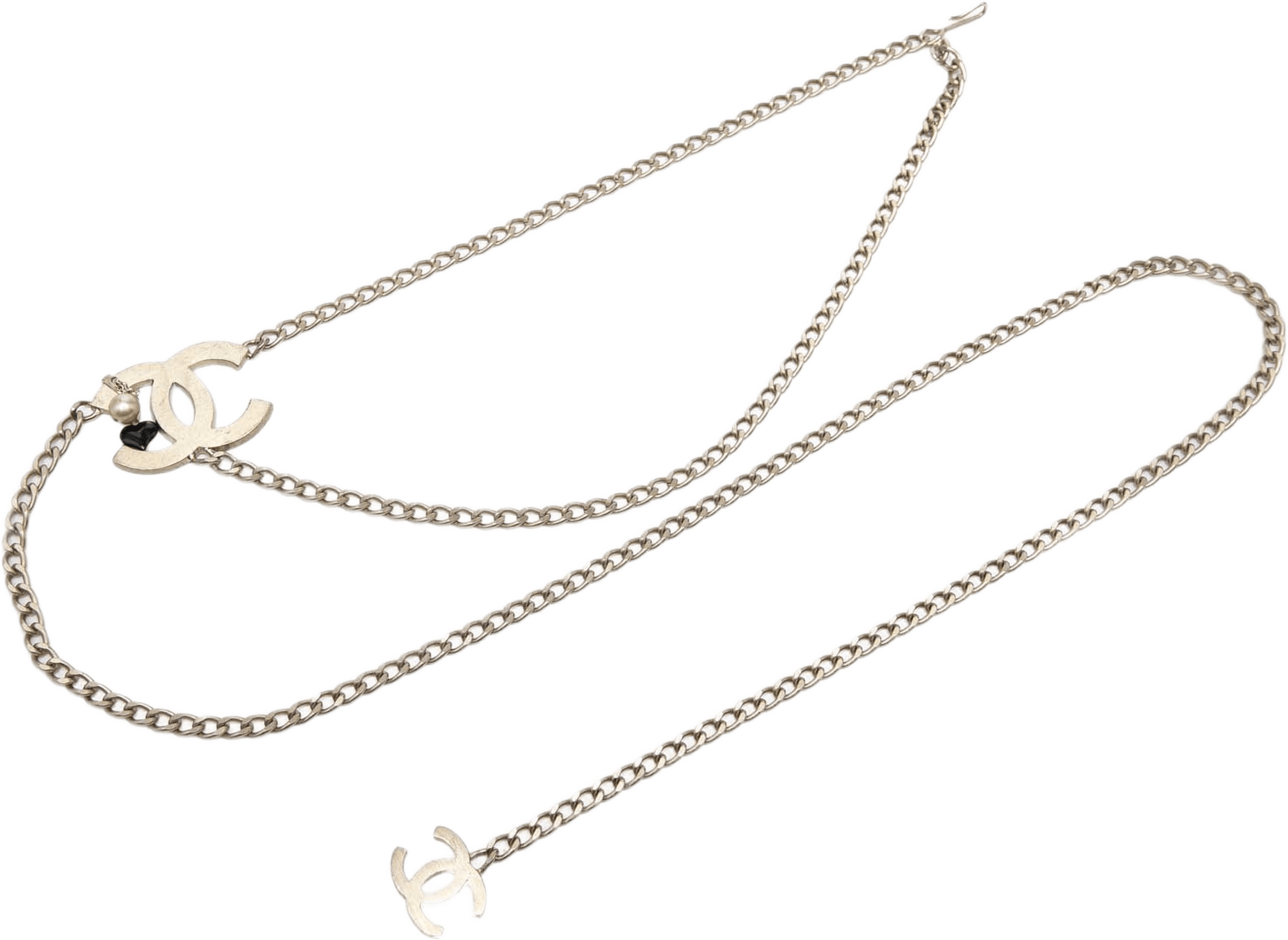 Chanel Cc Gold Plated Chain Belt, från Luxclusif, i färgen guld. Klicka för att öppna bilden i stort format