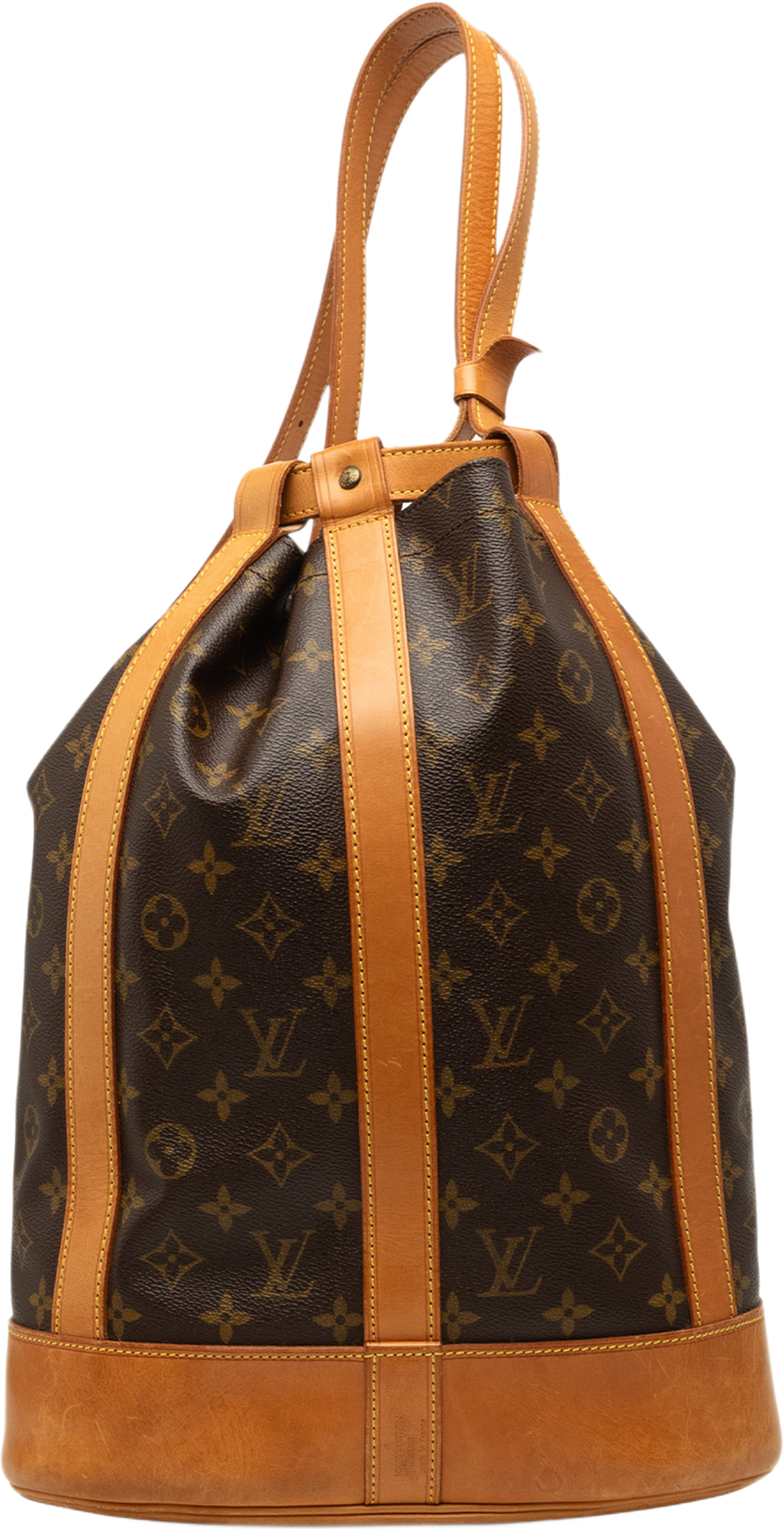 Louis Vuitton Monogram Randonnee Pm, från Luxclusif, i färgen brun. Klicka för att öppna bilden i stort format