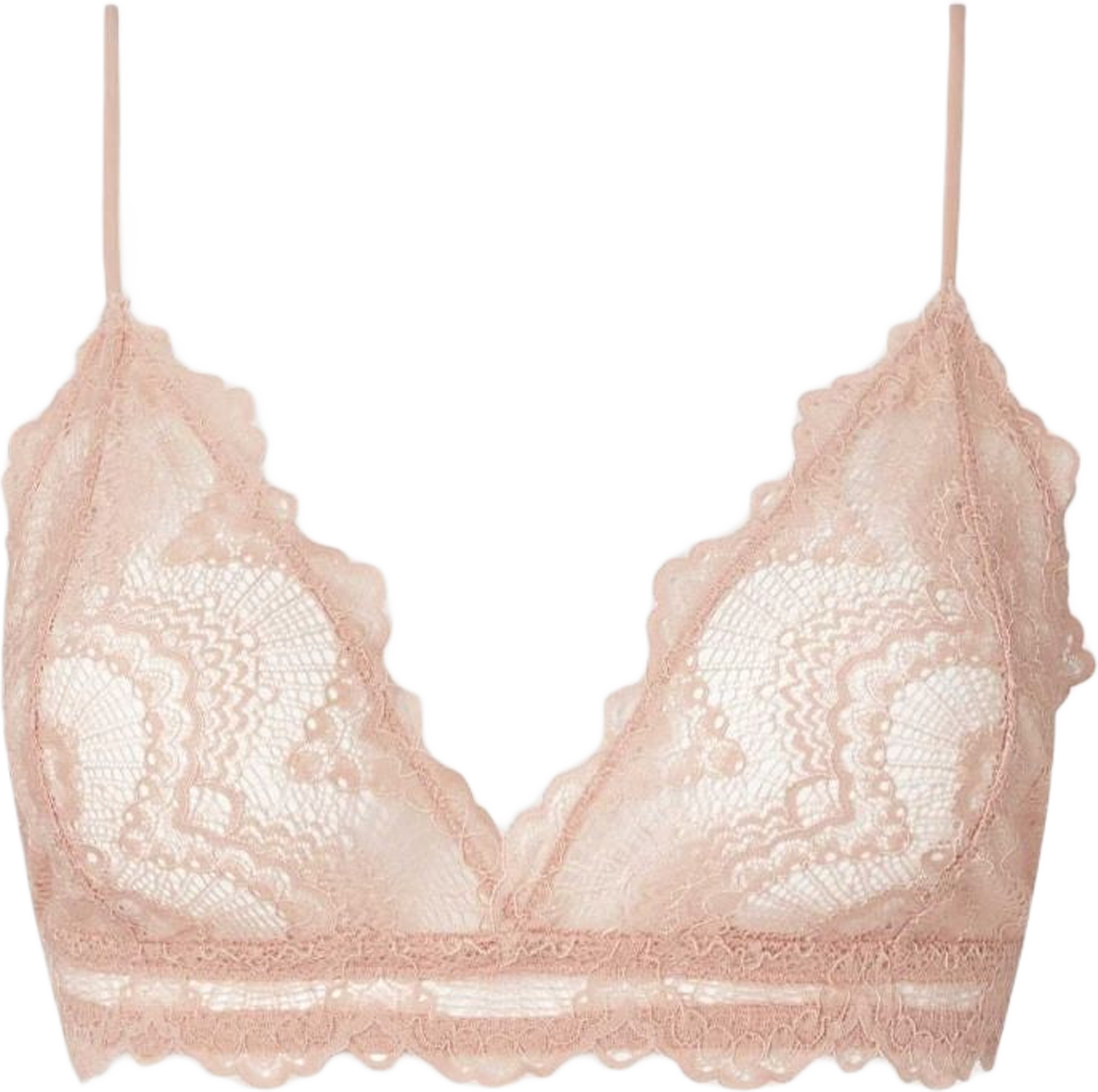 Lace Triangle Bralette