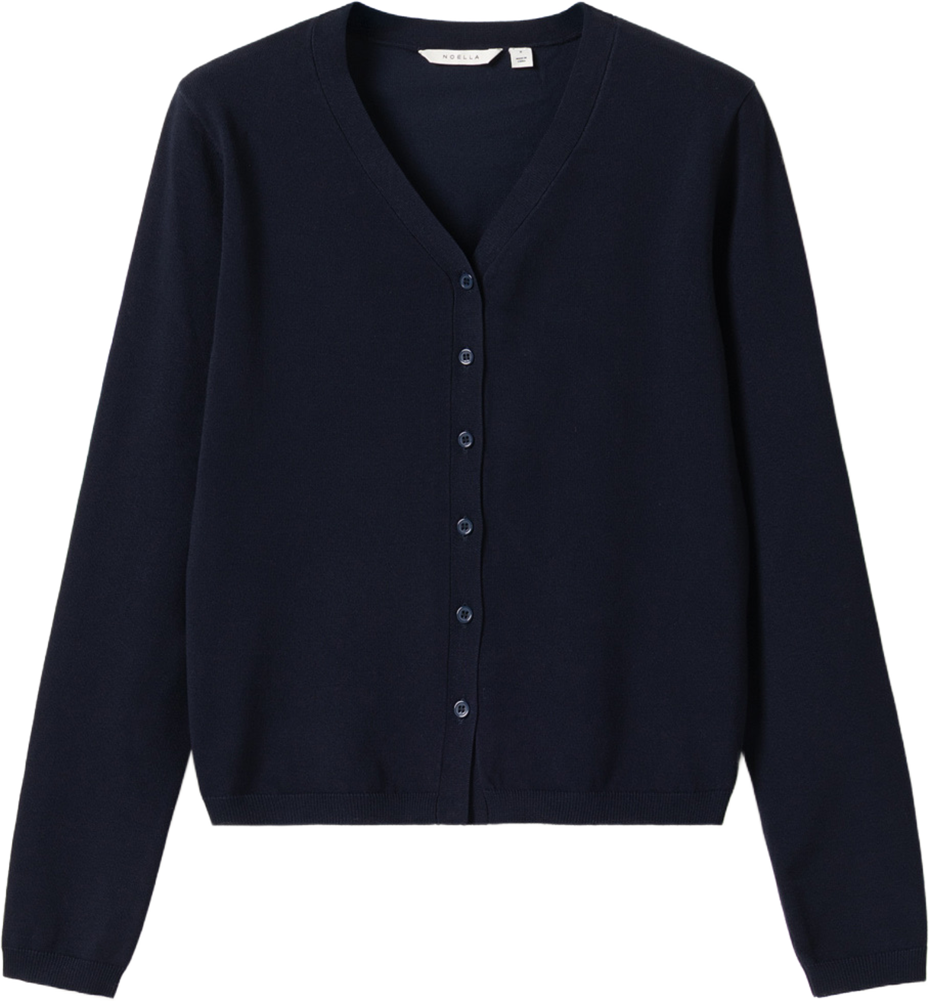 N-marg Knit Cardigan - Navy, från Noella, i färgen navy. Klicka för att öppna bilden i stort format