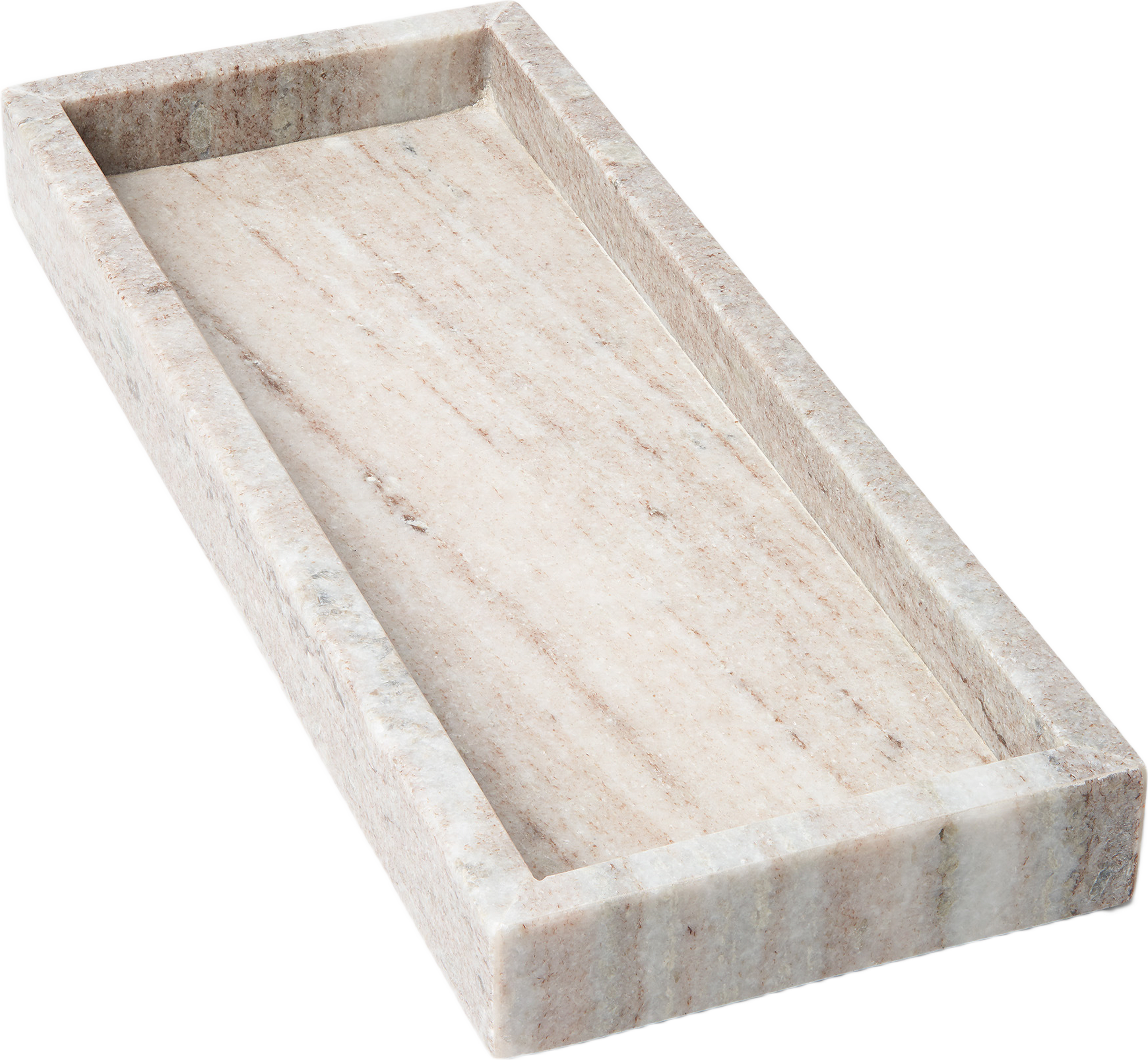 Bricka i marmor AMY 30x11 cm