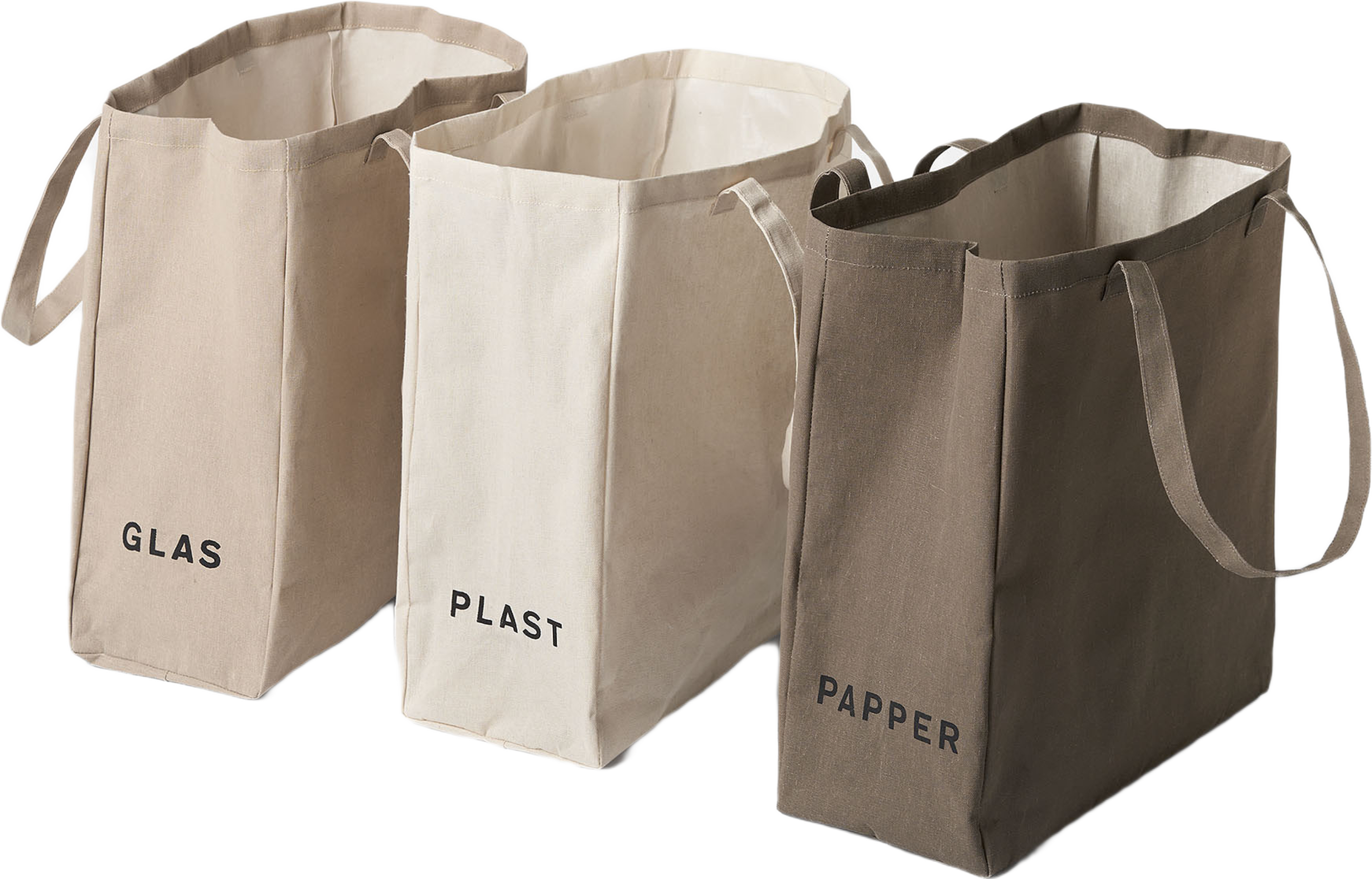 Förvaringspåsar RECYCLE, 3-pack
