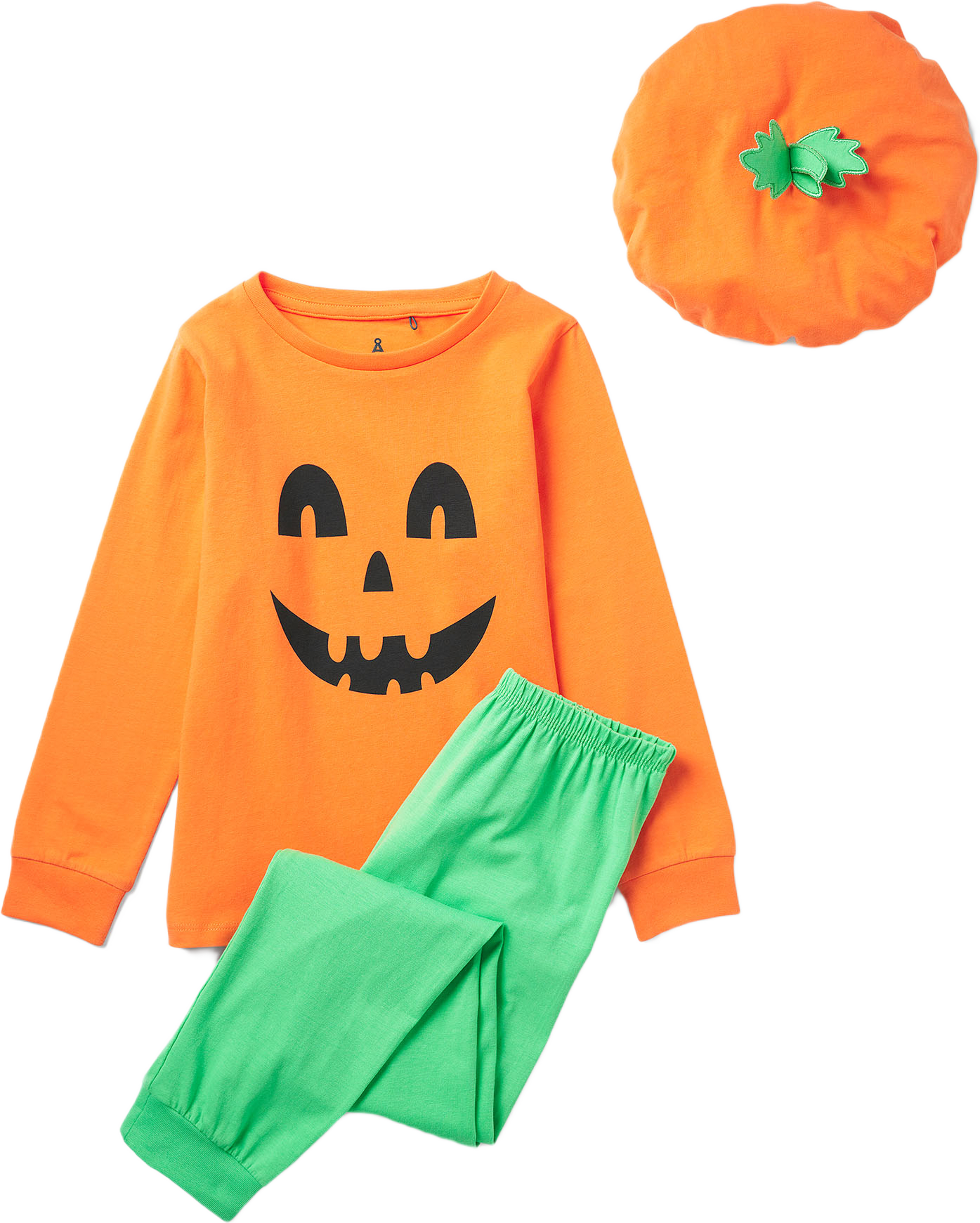 Pyjamas med mössa PUMPKIN