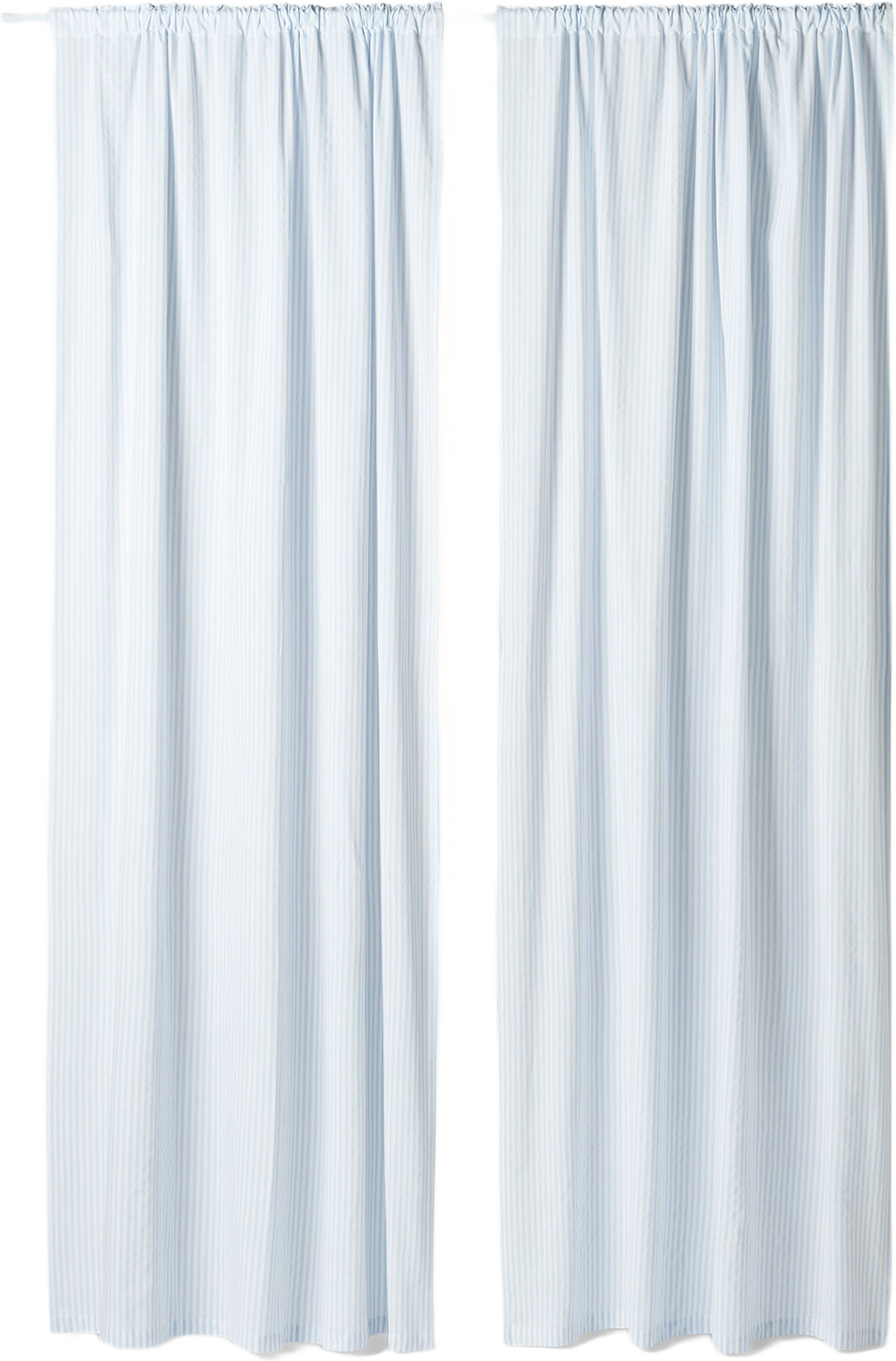 Randig gardin EMMY 130x250 cm, 2-pack