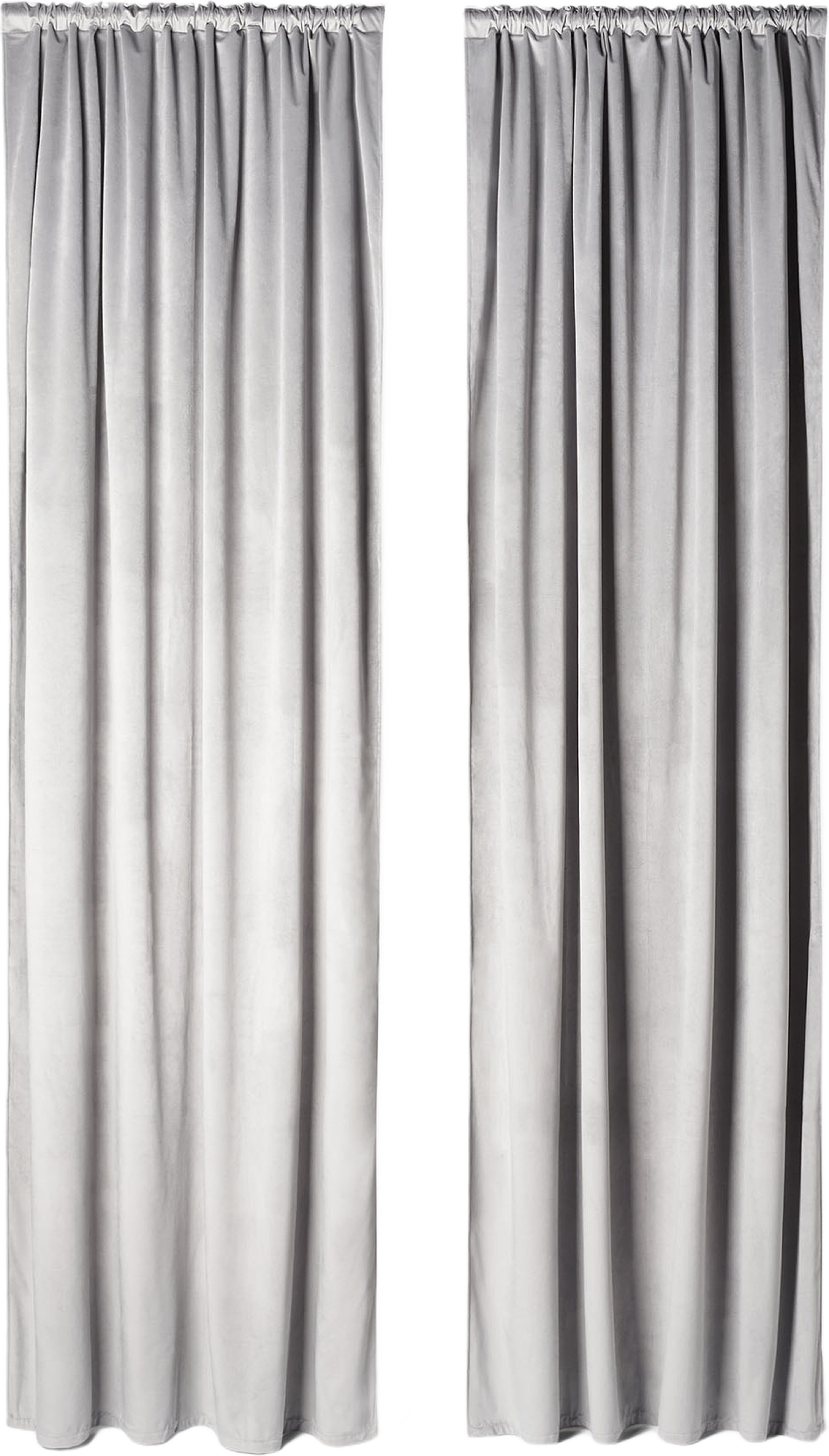 Sammetsgardin SARA 140x250 cm, 2-pack