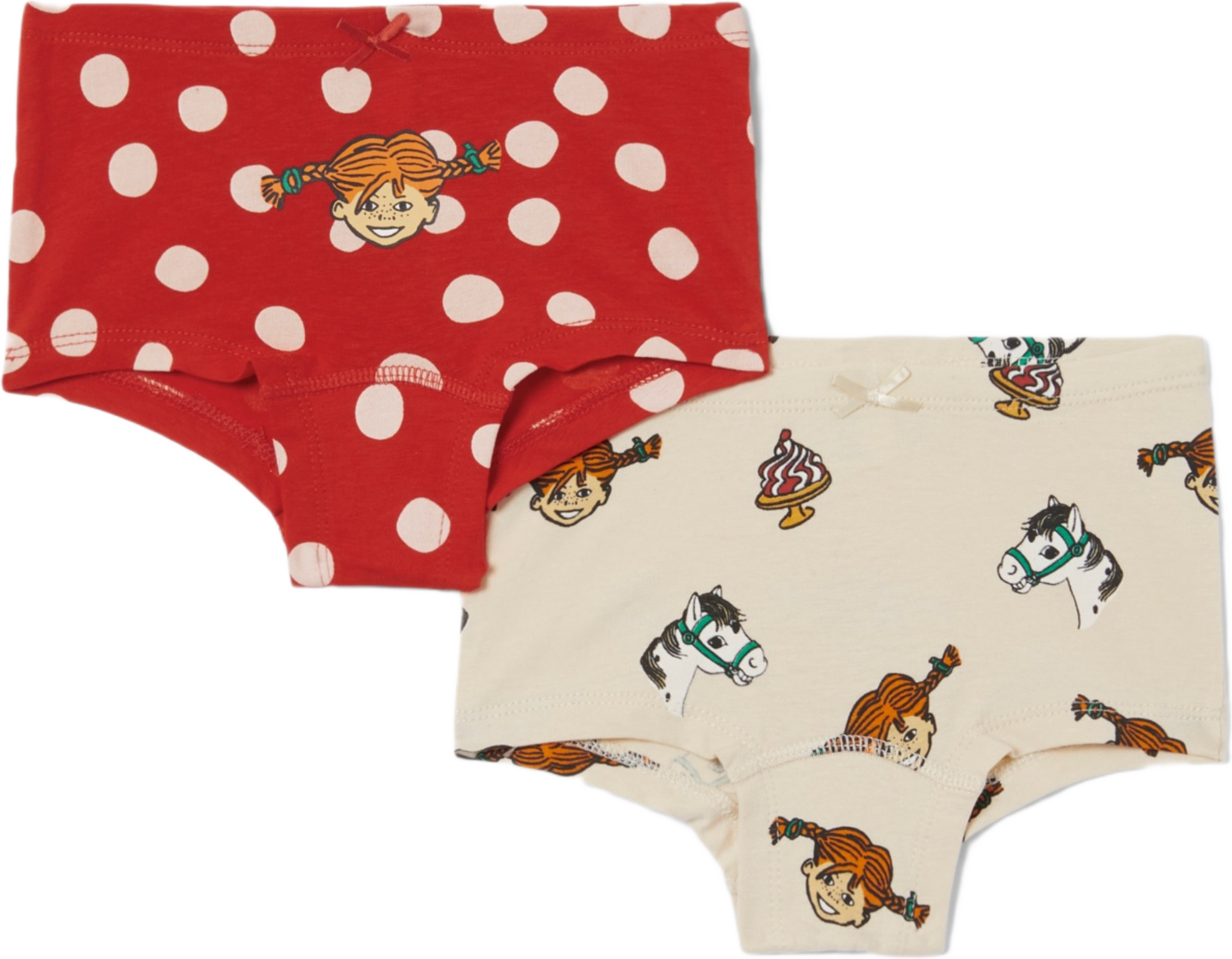 Pippi Långstrump-trosor KLING, 2-pack