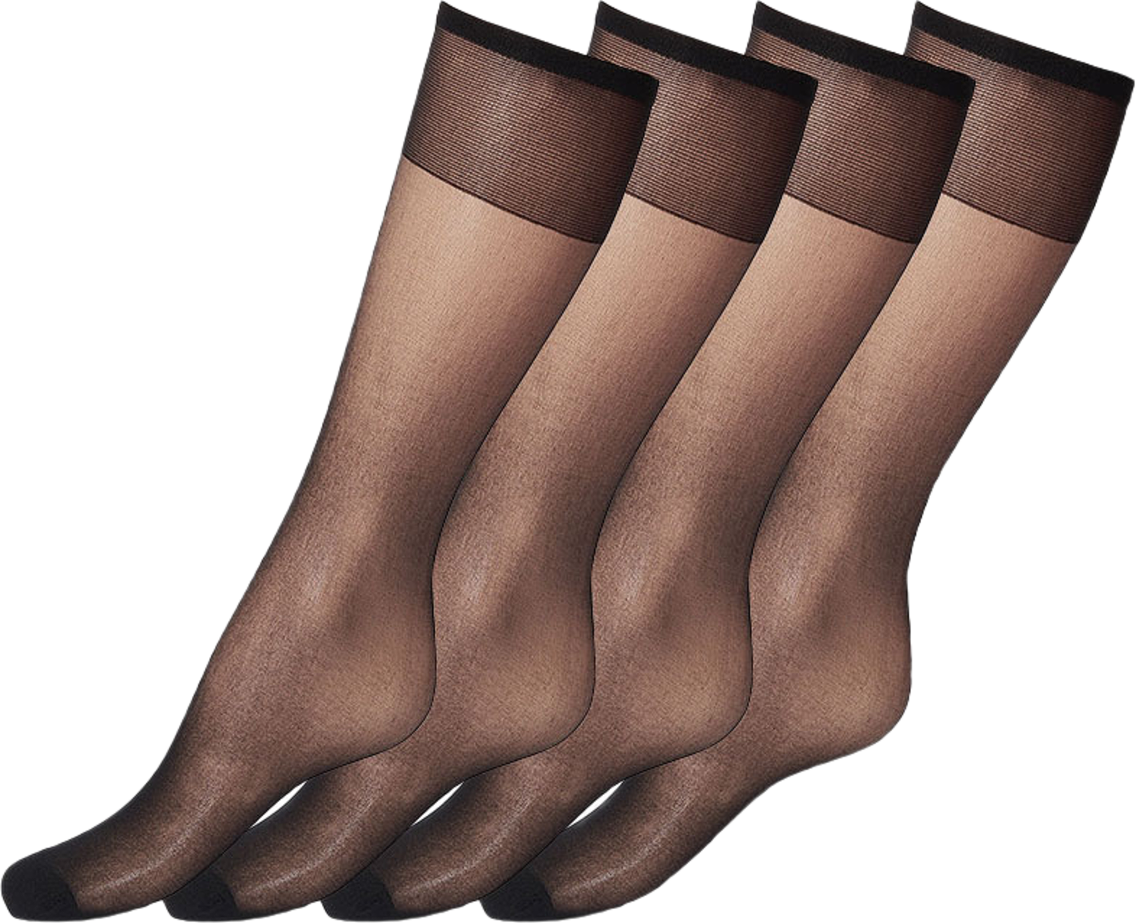 Knästrumpor 20 den, matt, 4-pack