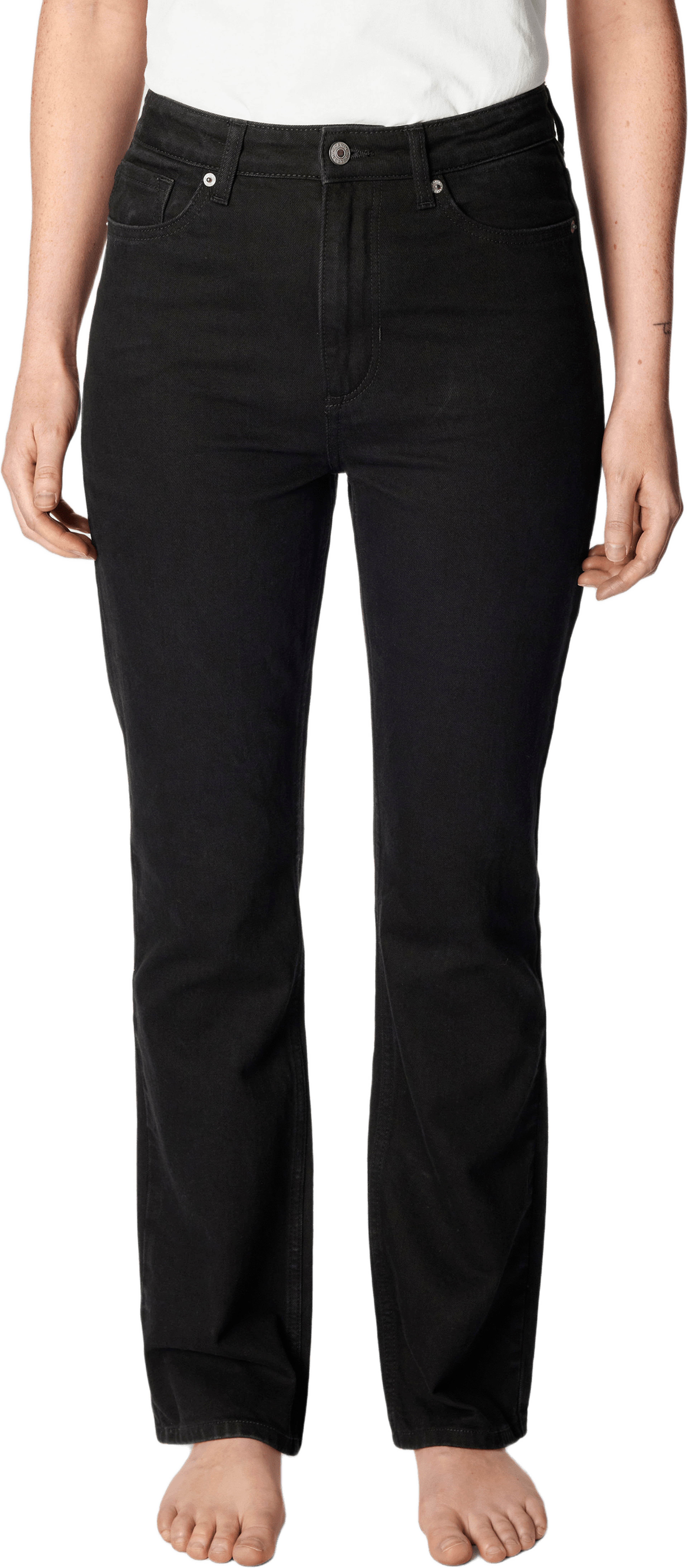 Slimfit-jeans med hög midja LINDA