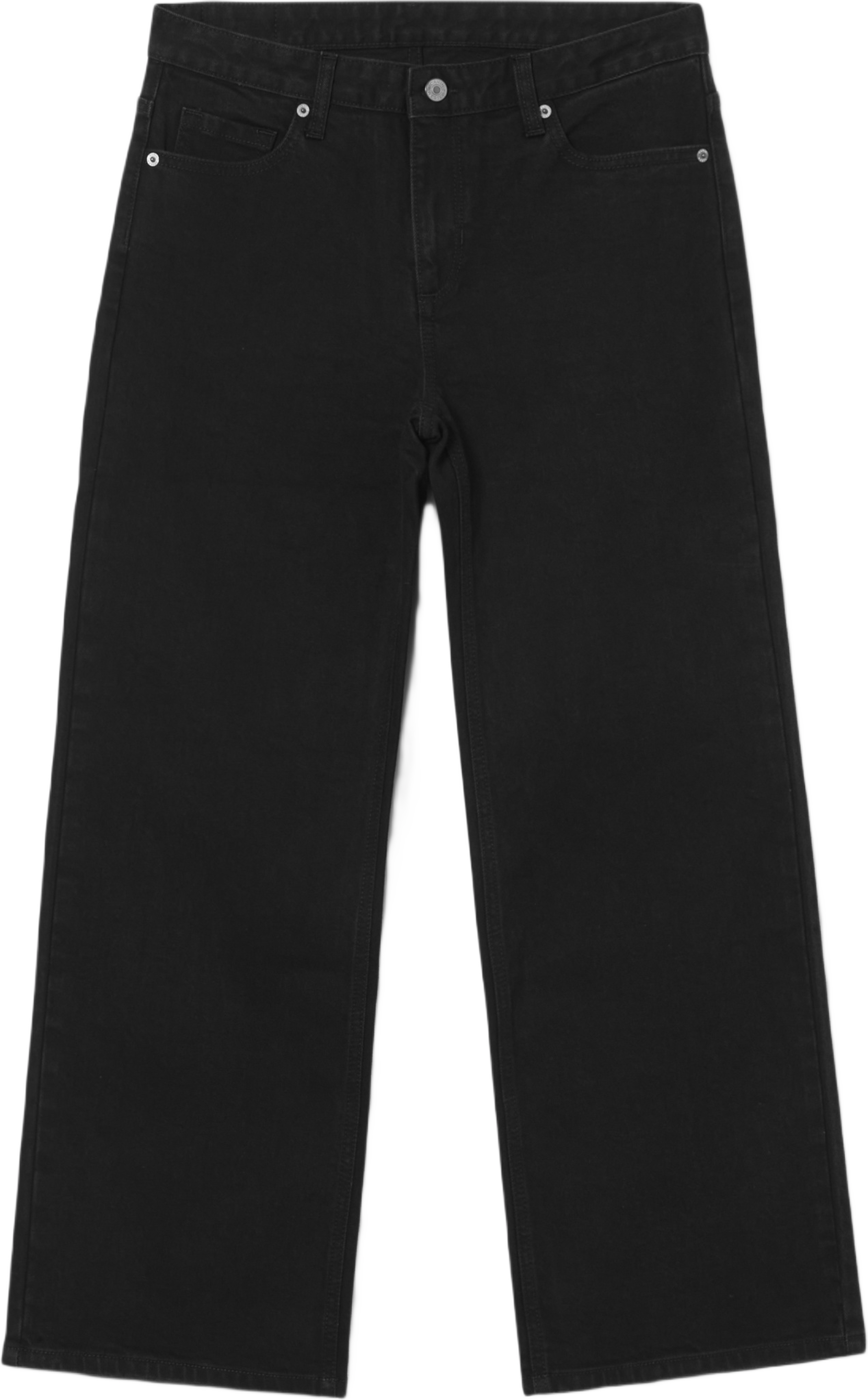 Croppade jeans med raka ben BROOKE