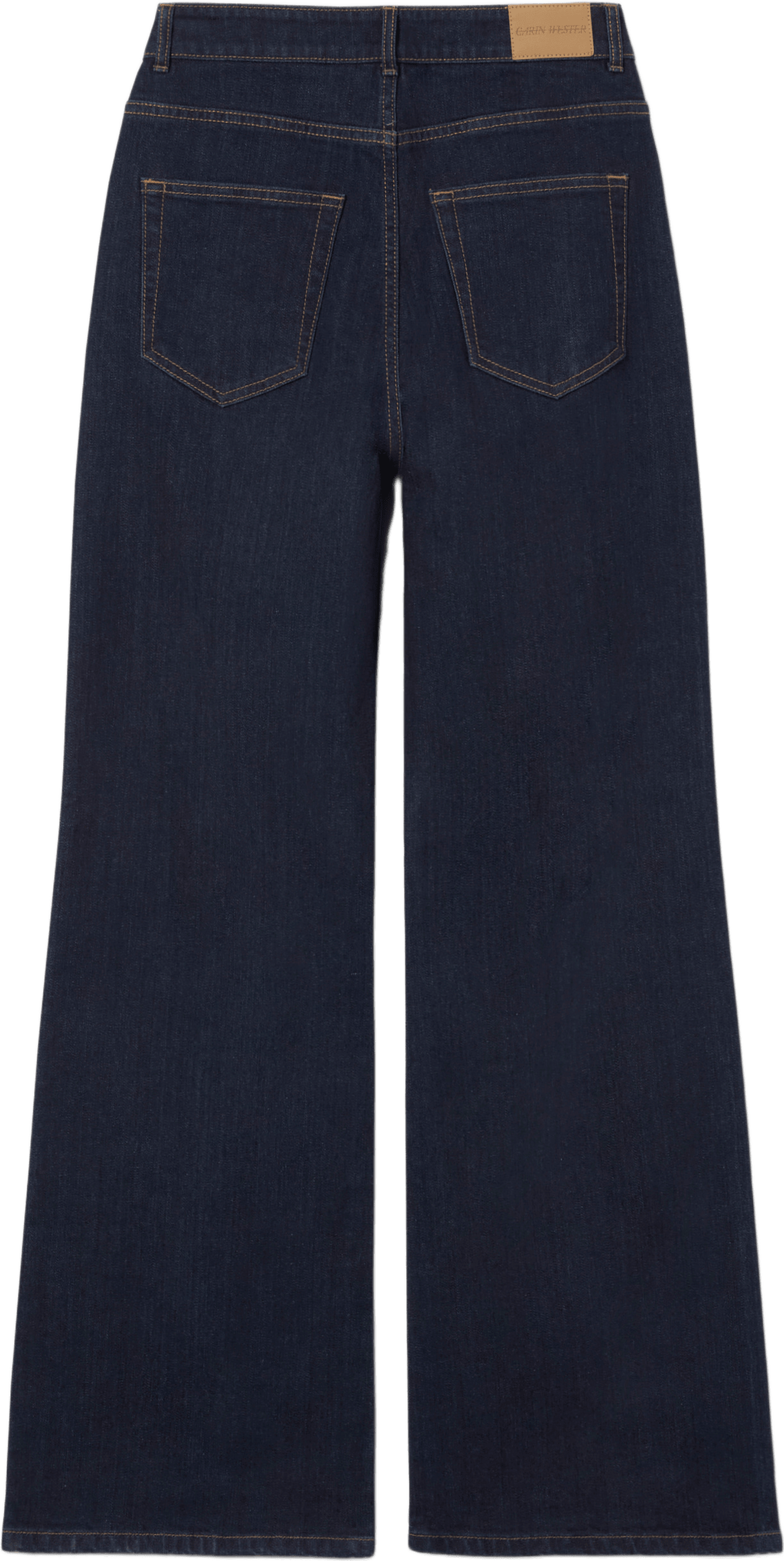 Raka jeans med hög midja CINDY