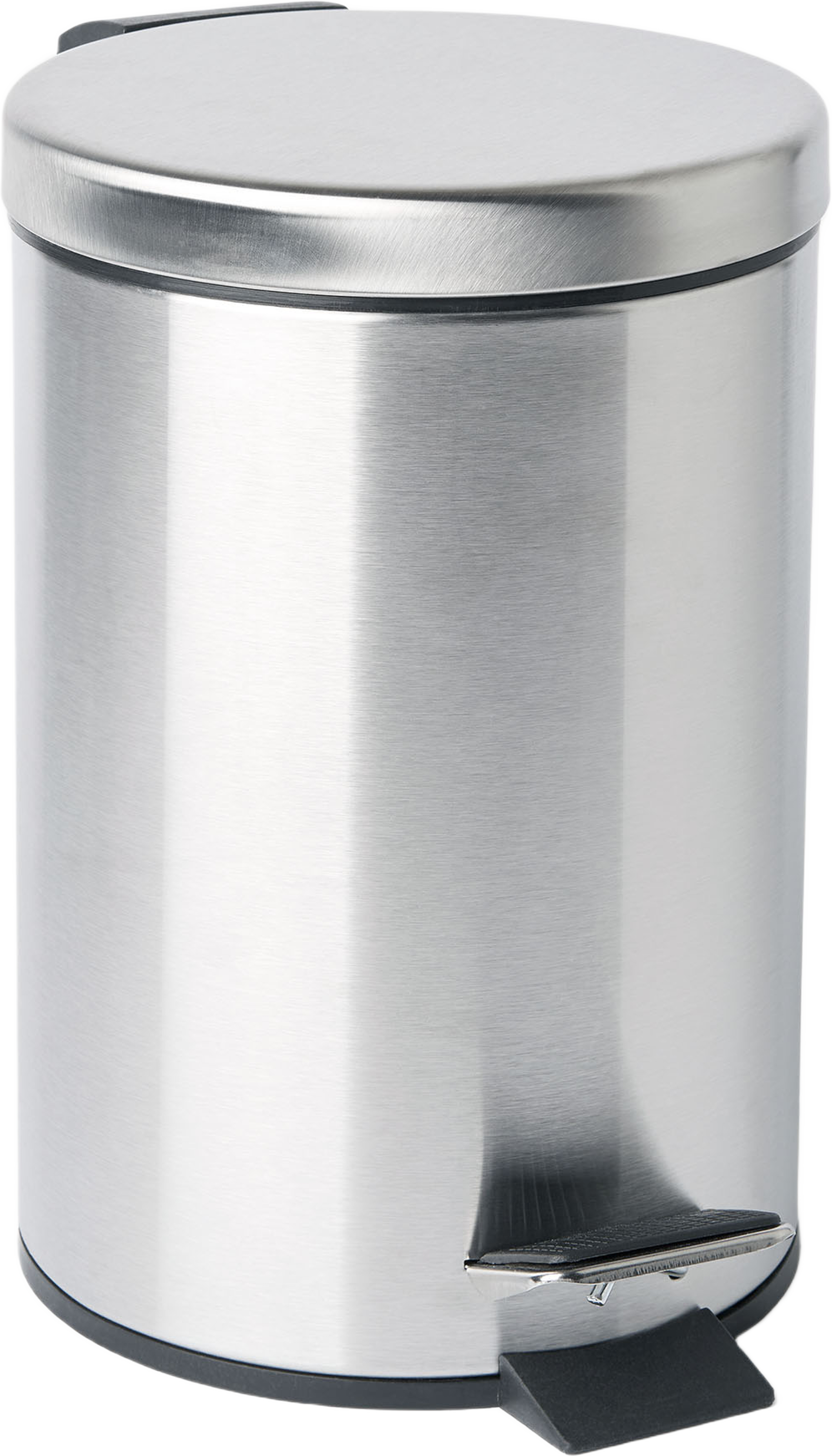 Papperskorg med pedal 3 liter, från Åhléns Home, i färgen Chrome. Klicka för att öppna bilden i stort format