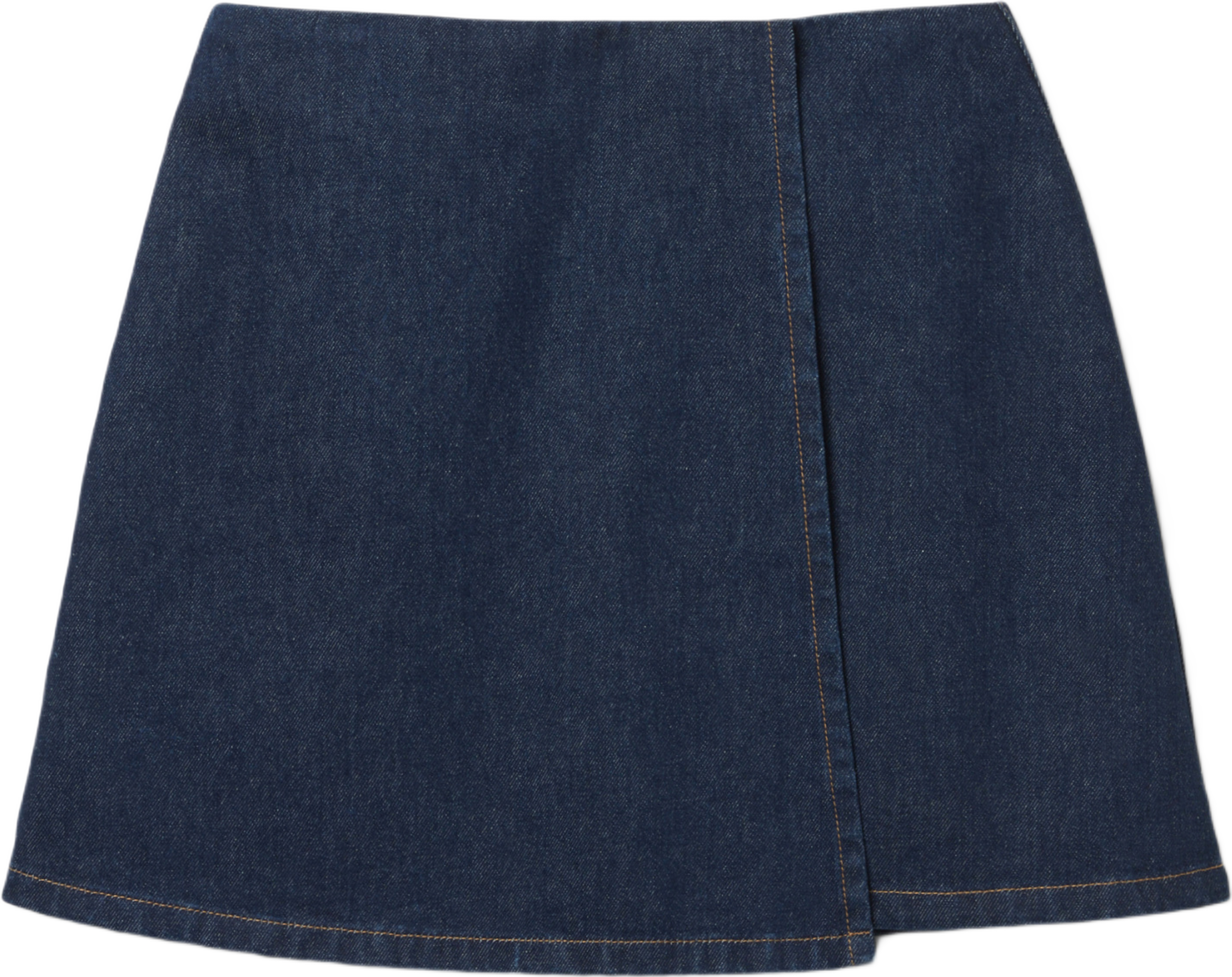 Denimkjol med dragkedja INDRA