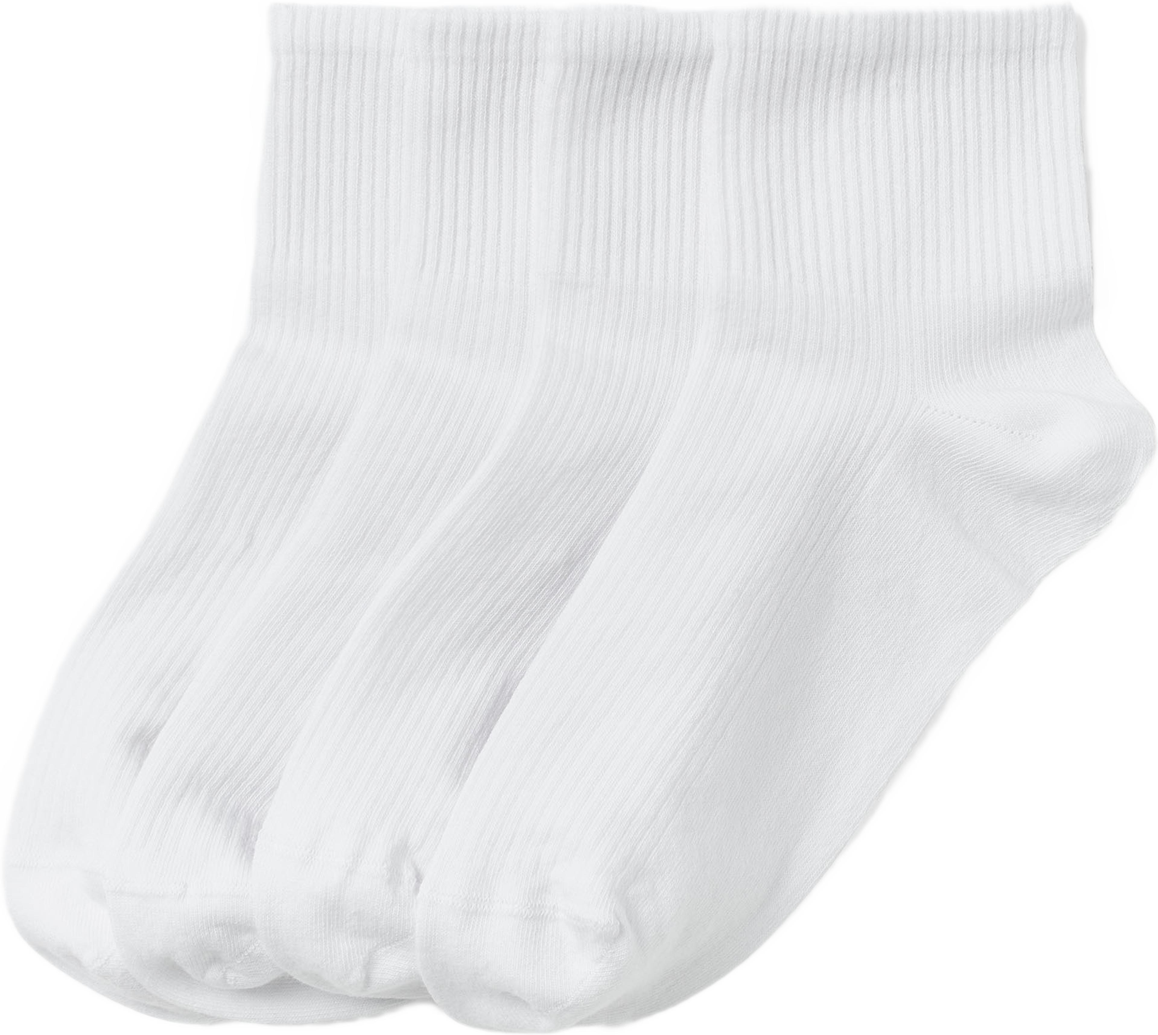 Ankelstrumpor i ekologisk bomull, 4-pack