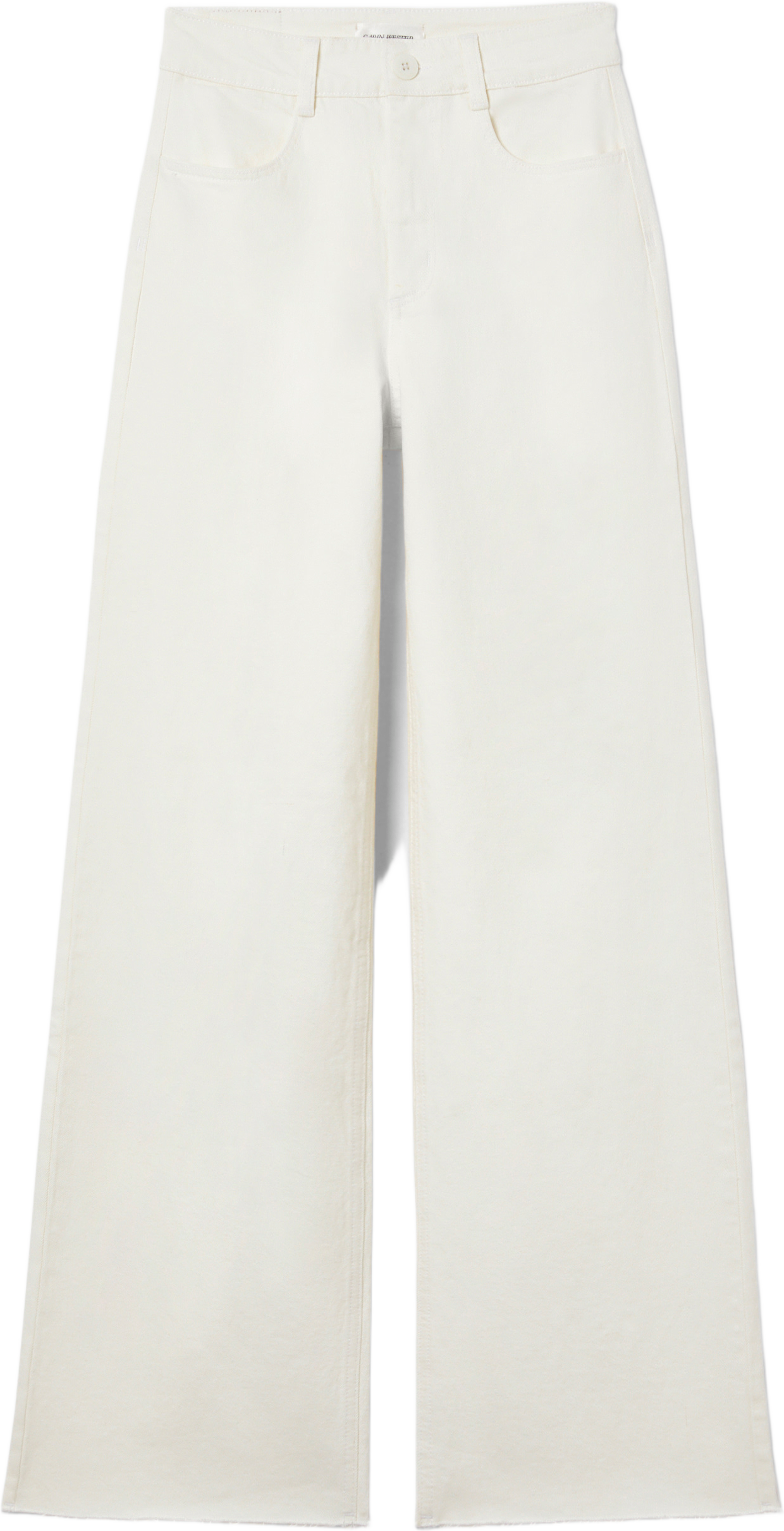 Vida byxor med hög midja IKA, från Carin Wester, i färgen White. Klicka för att öppna bilden i stort format