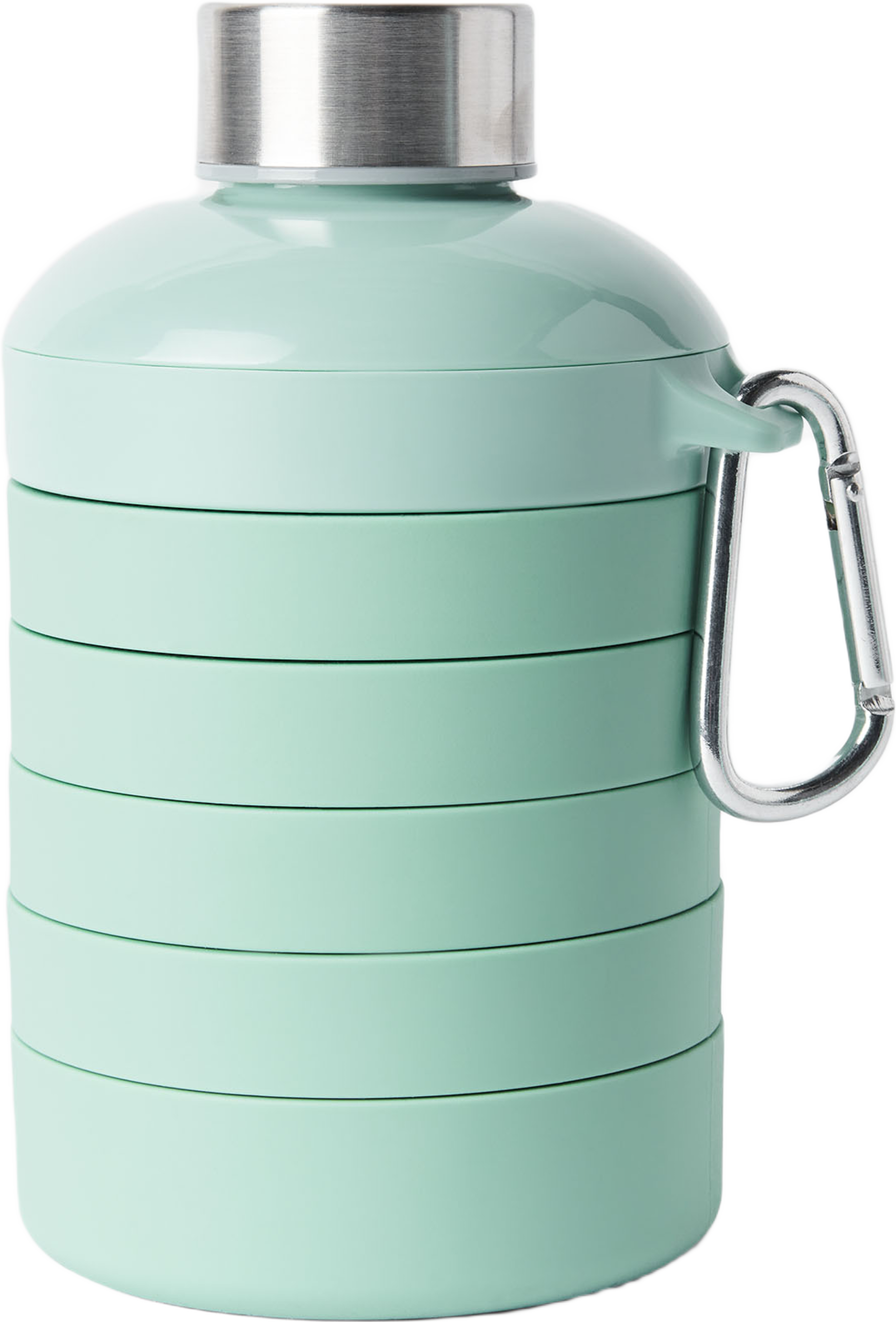 Hopfällbar flaska i silikon 1 L