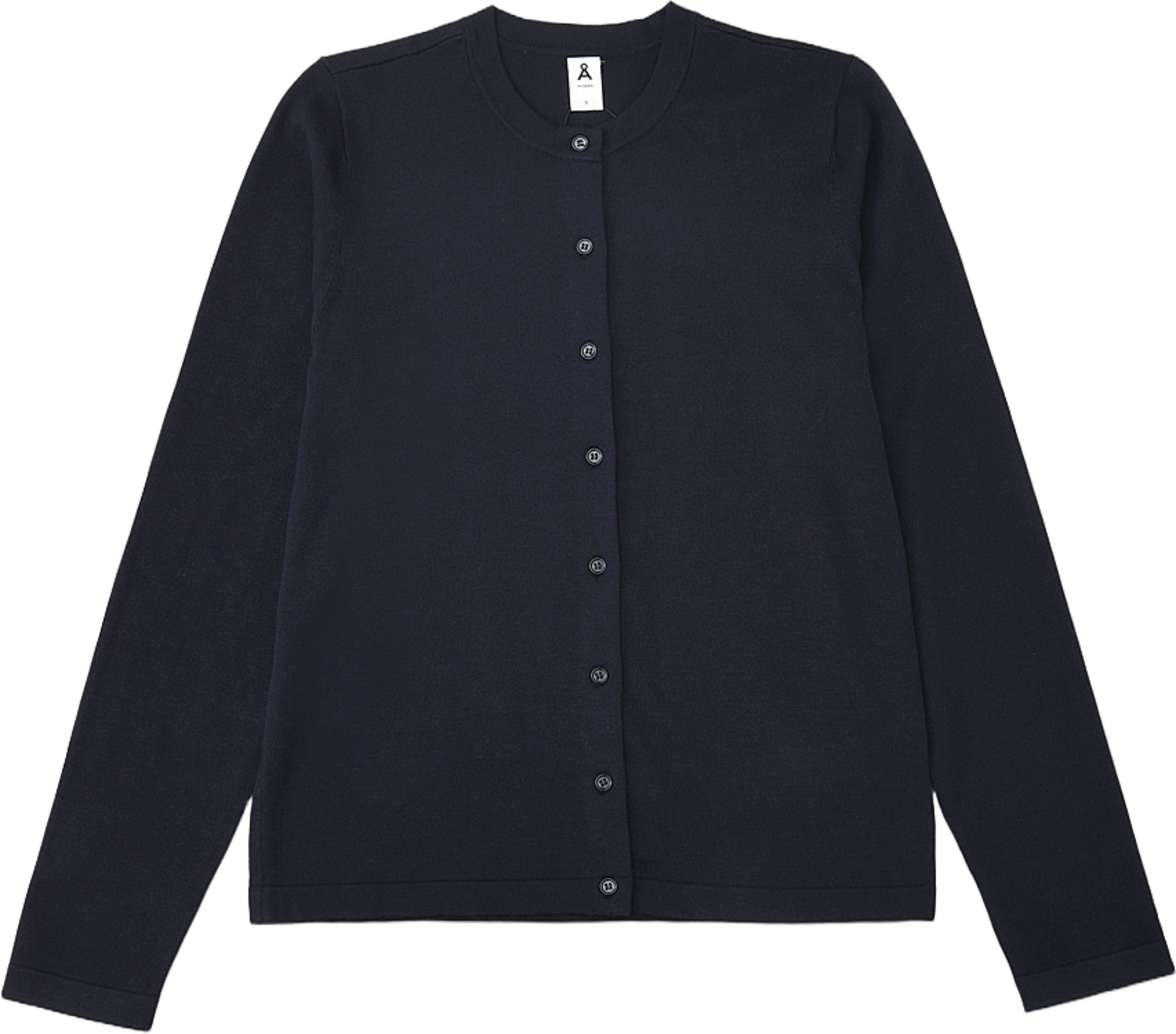 Cardigan INGRID, från Å WOMAN, i färgen Navy. Klicka för att öppna bilden i stort format