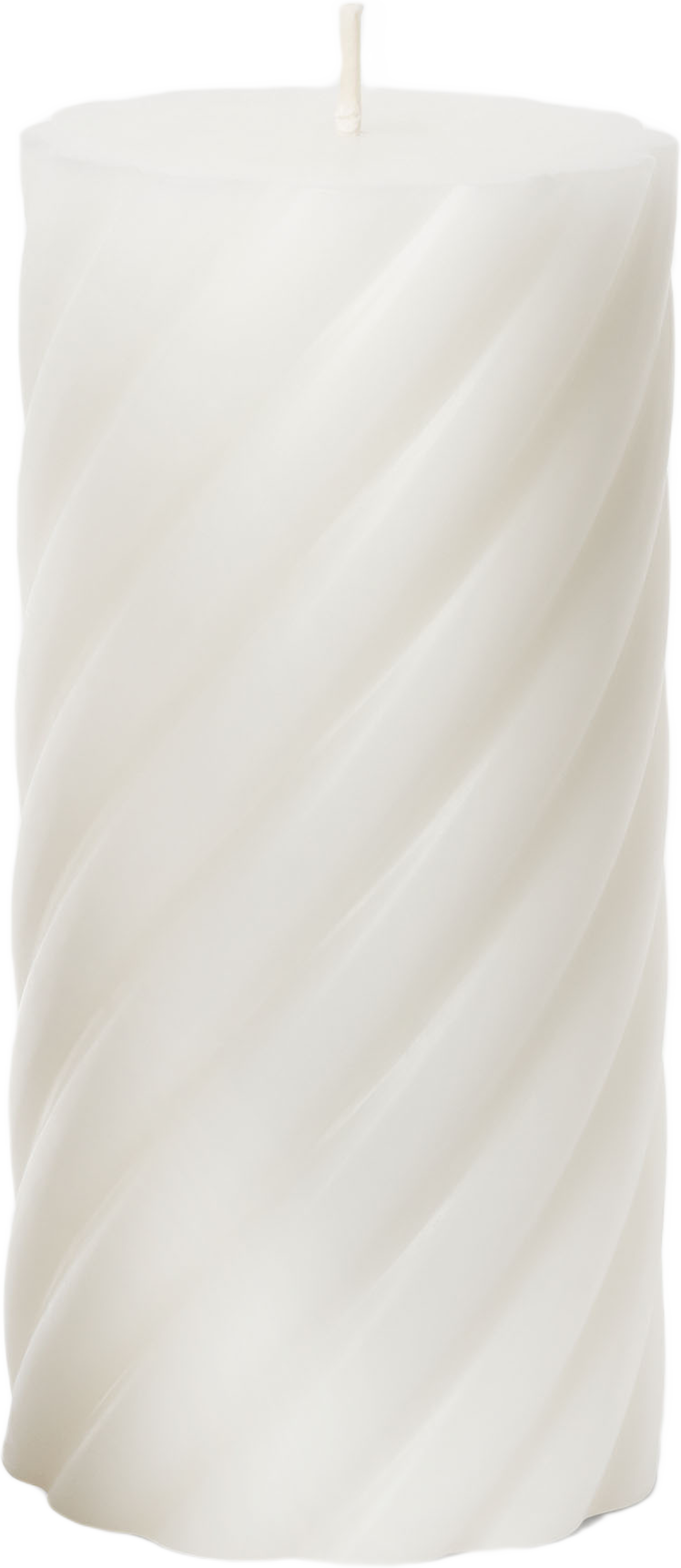 Vridet blockljus 14 cm
