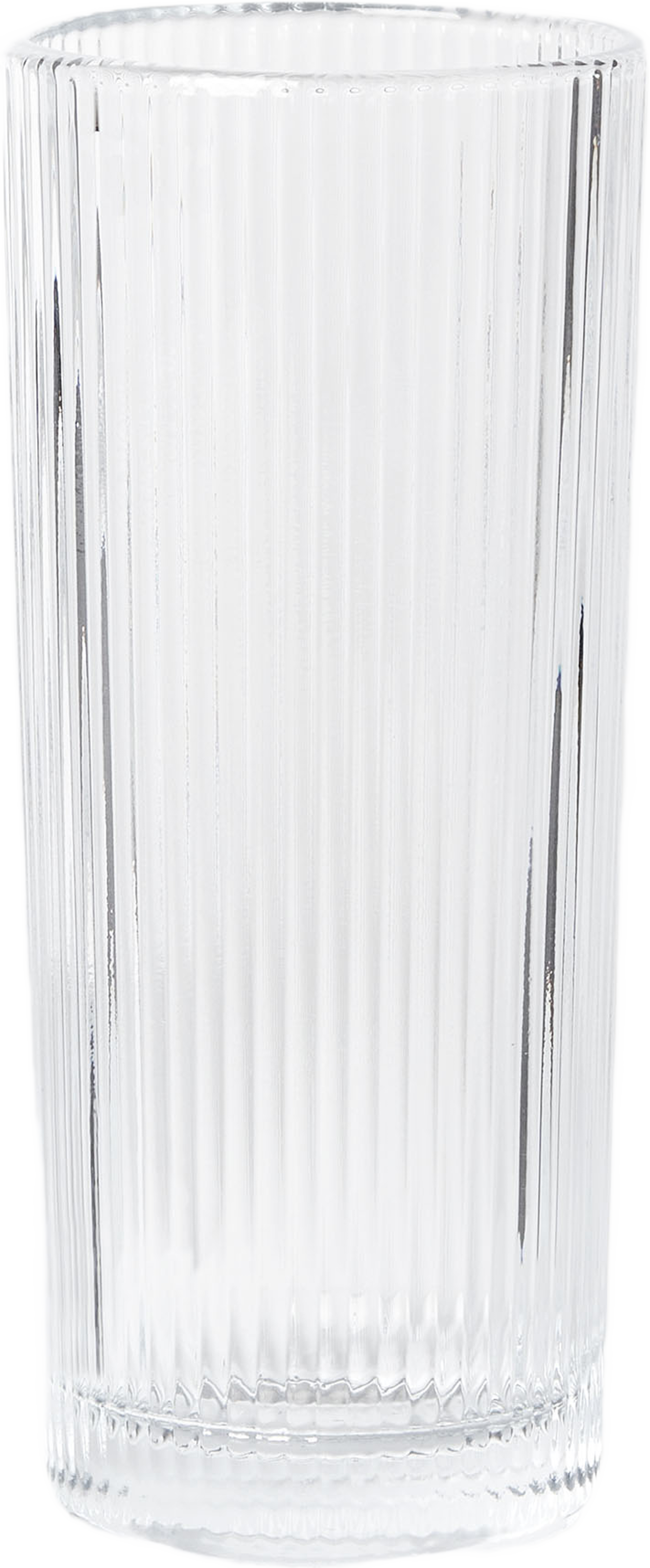 Long drink-glas PLISSÉ 22 cl, 6-pack