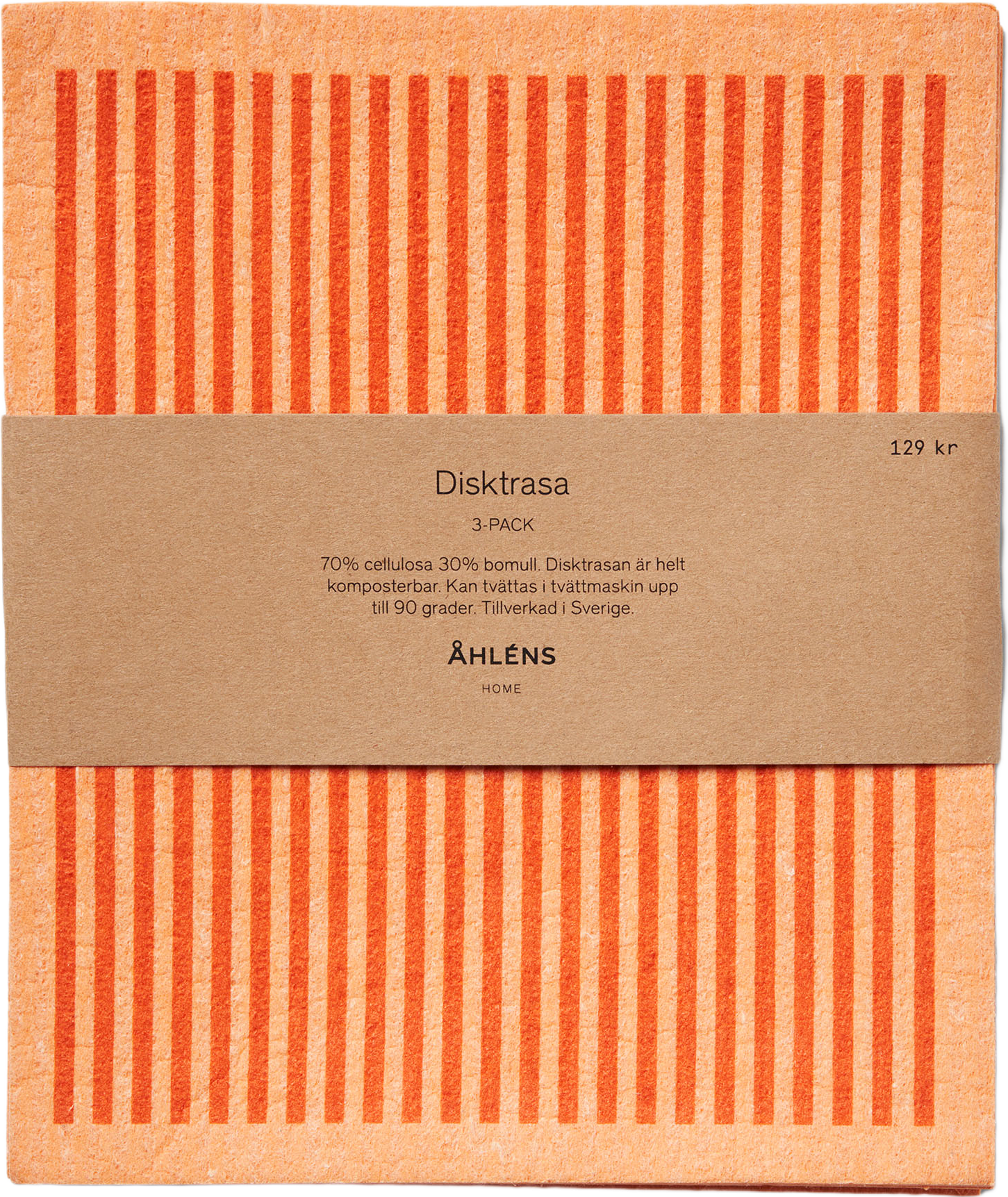 Komposterbara disktrasor PRINT, 3-pack