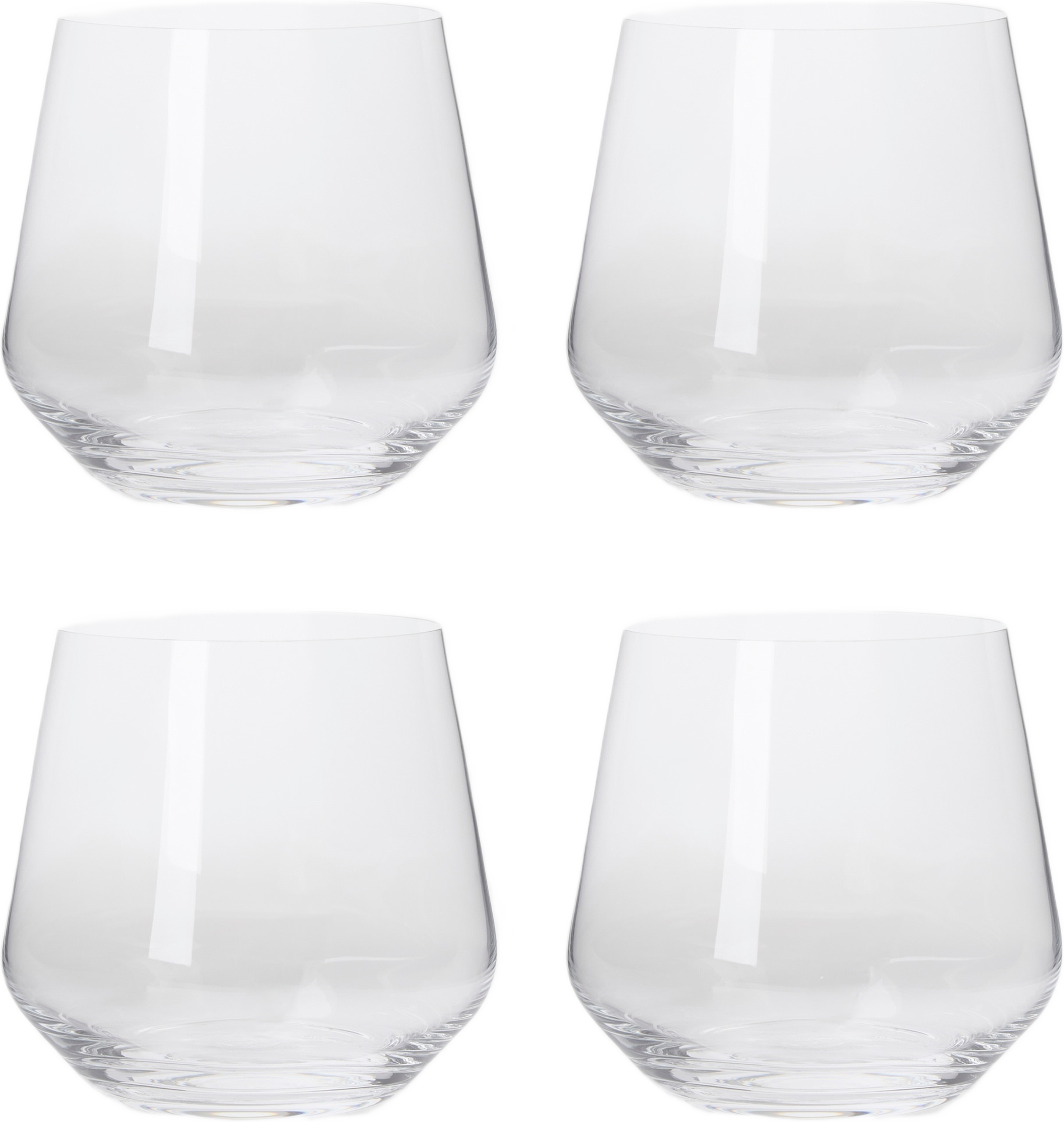 Tumblerglas kristall DAPHNÉ 37 cl, 4-pack, från Chateau BONLION, i färgen Clear. Klicka för att öppna bilden i stort format