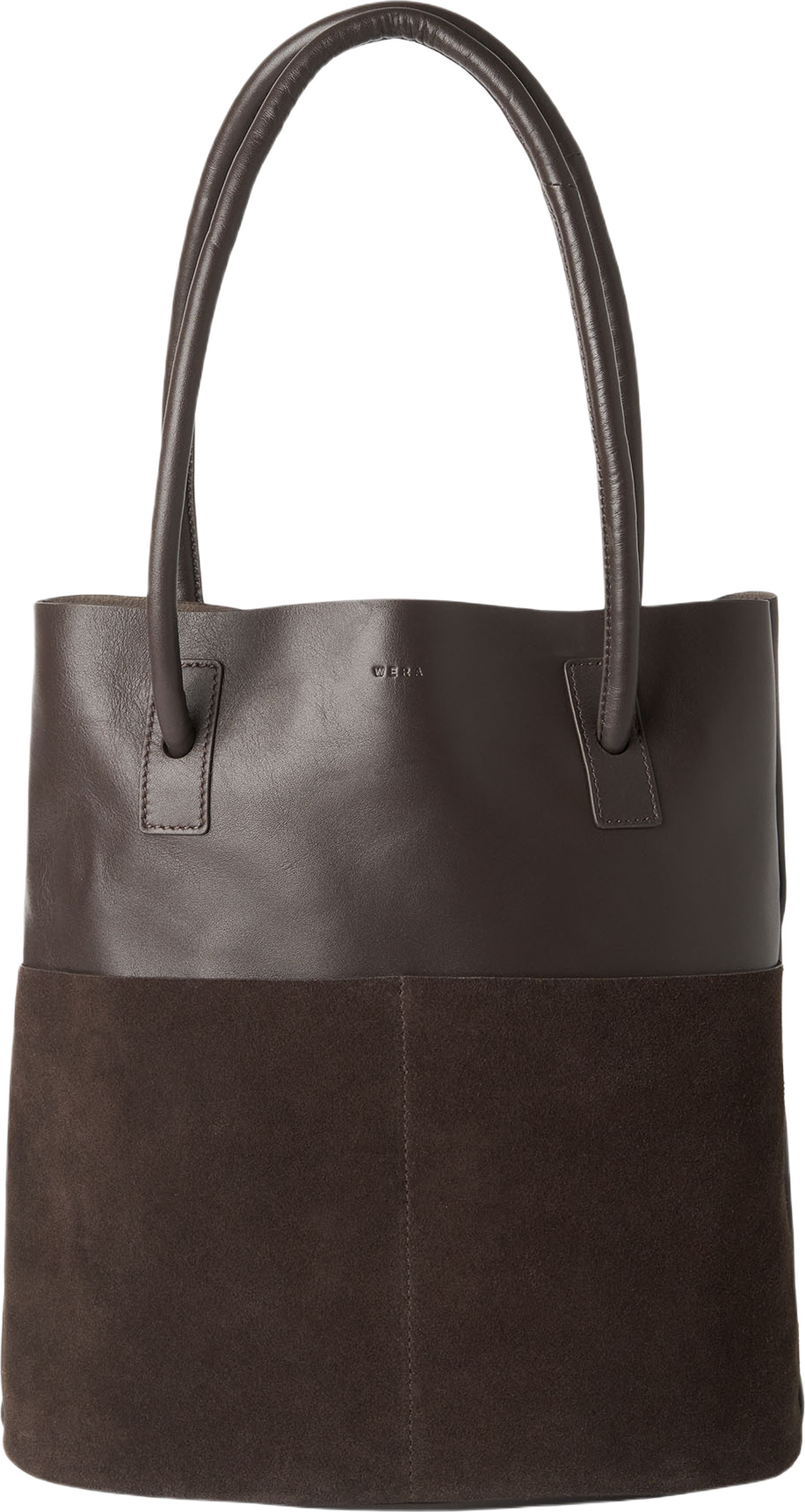 Bucket bag i skinn SPANY
