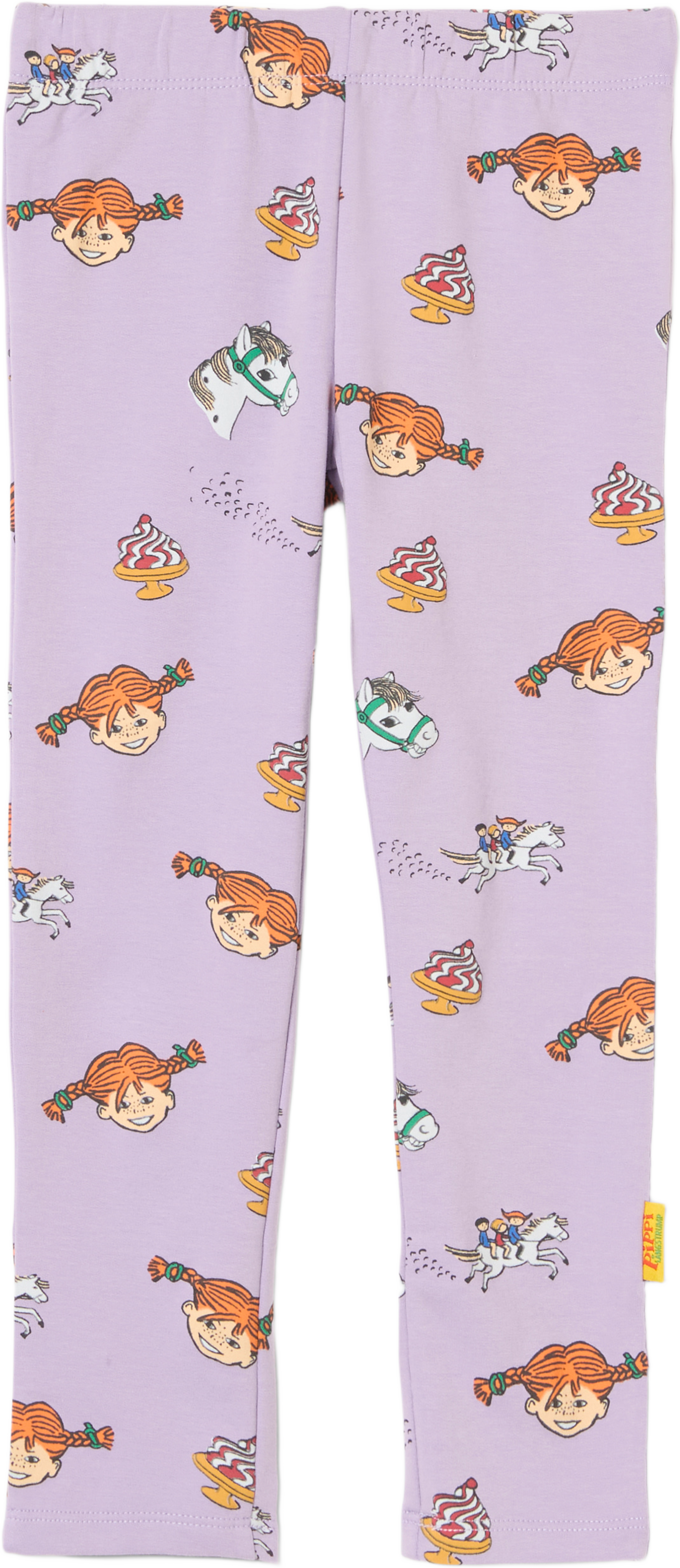 Pippi Långstrump-leggings SOLIG, från PIPPI, i färgen Purple. Klicka för att öppna bilden i stort format
