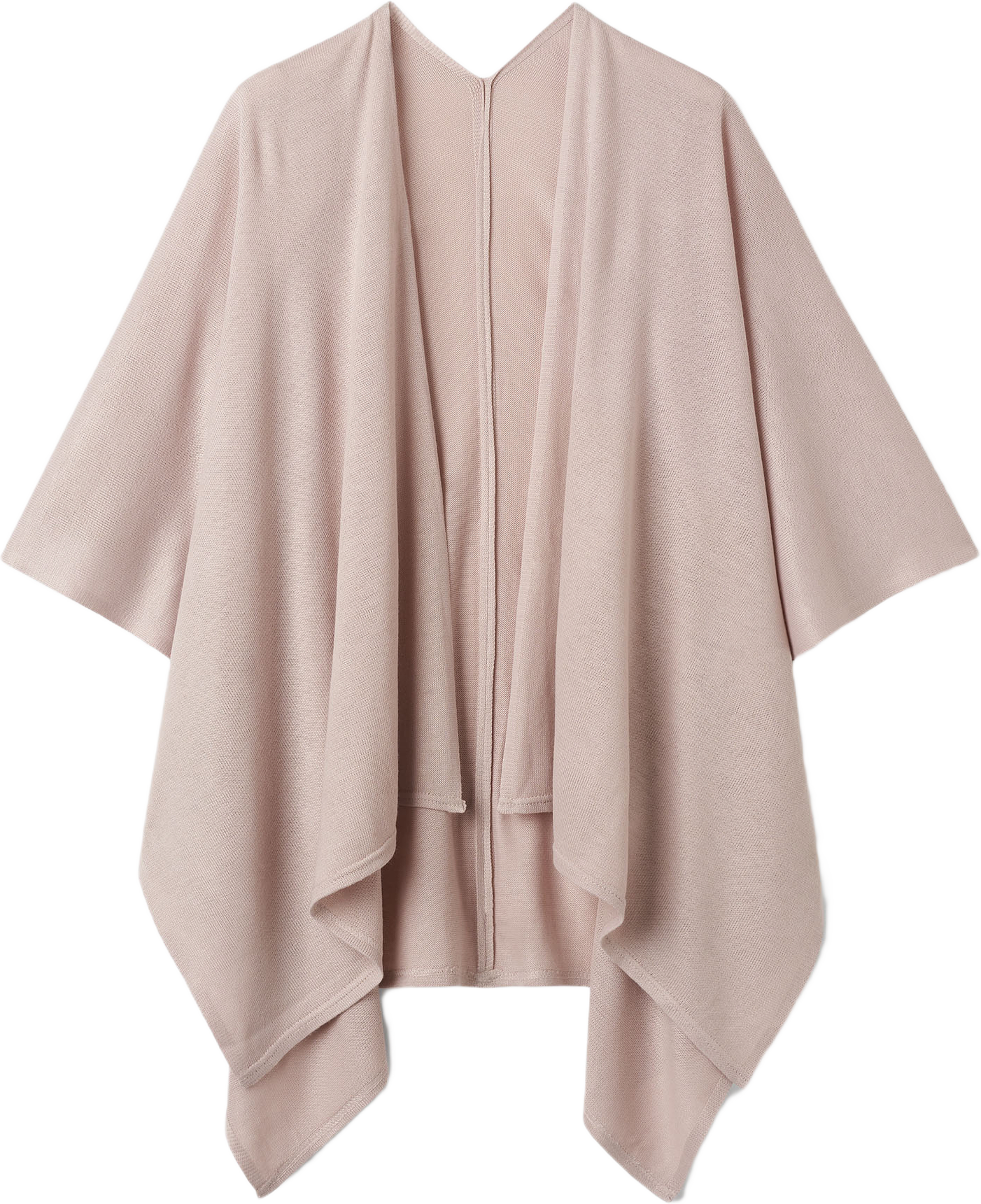 Poncho REGINA, från Å WOMAN, i färgen Dusty Pink. Klicka för att öppna bilden i stort format