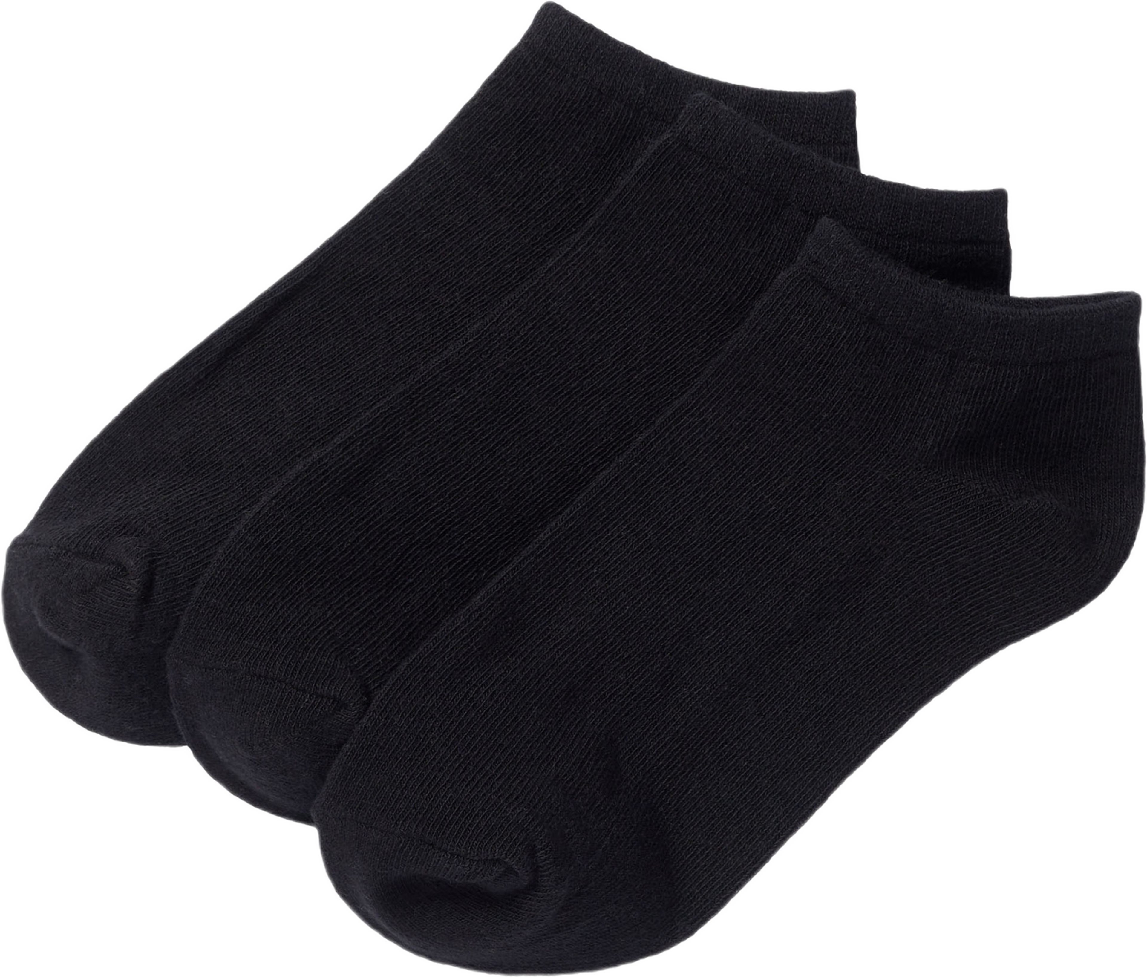 Ankelstrumpor i bomullsmix, 3-pack