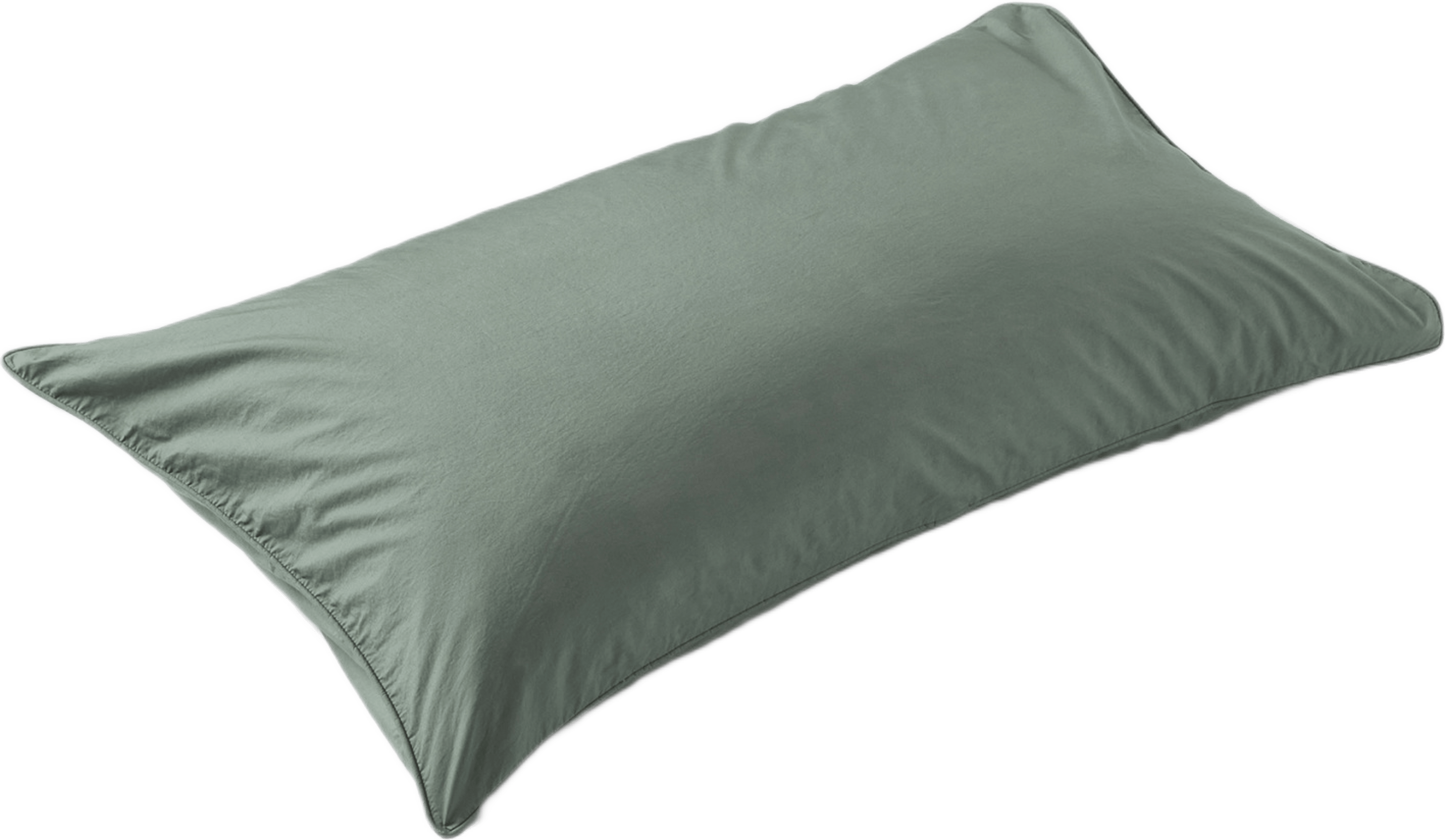 Enfärgat örngott i percale 50x90 cm