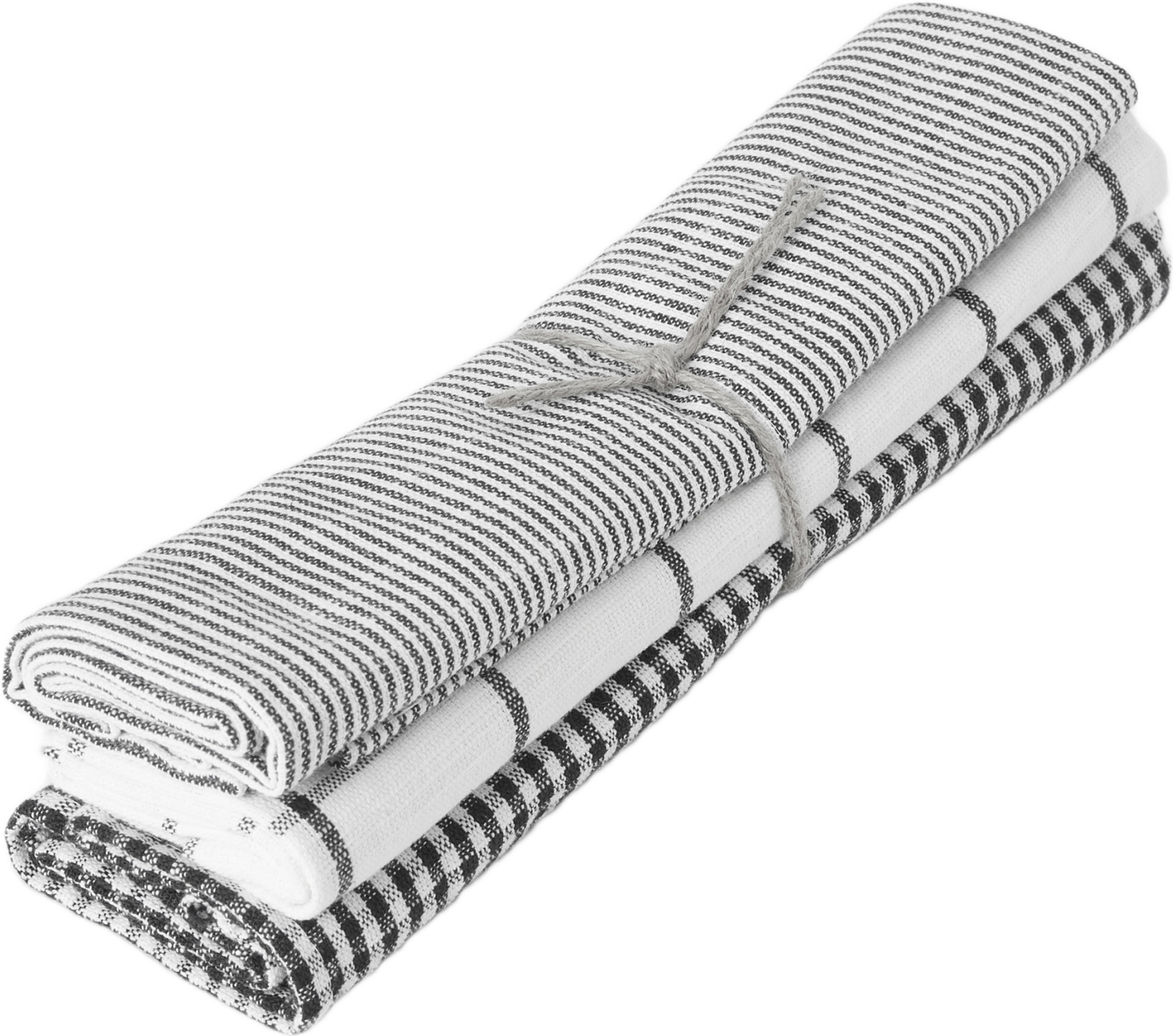 Kökshandduk BISTRO 50x70 cm, 3-pack
