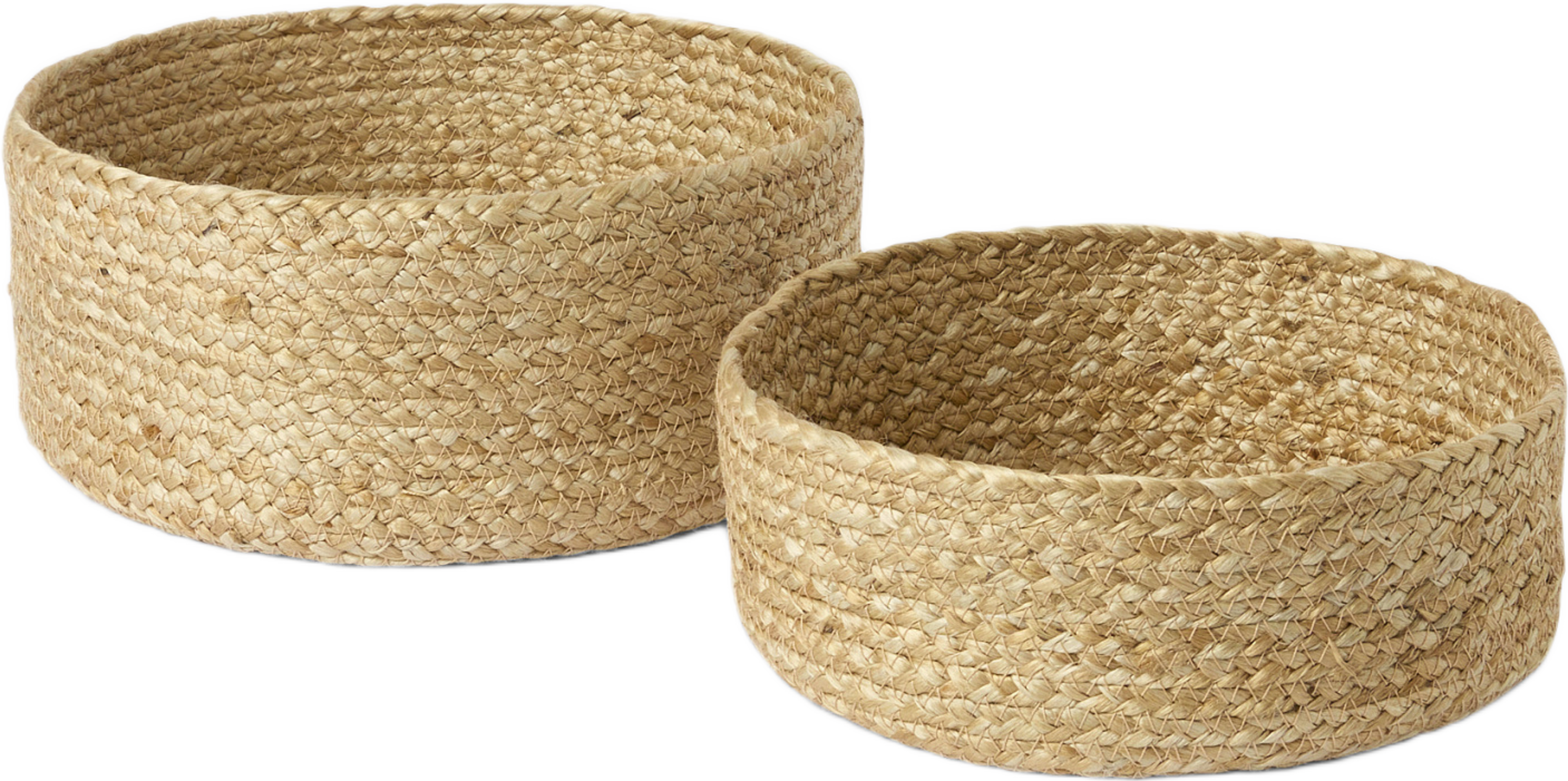 Förvaringskorgar JUTE, 2-pack