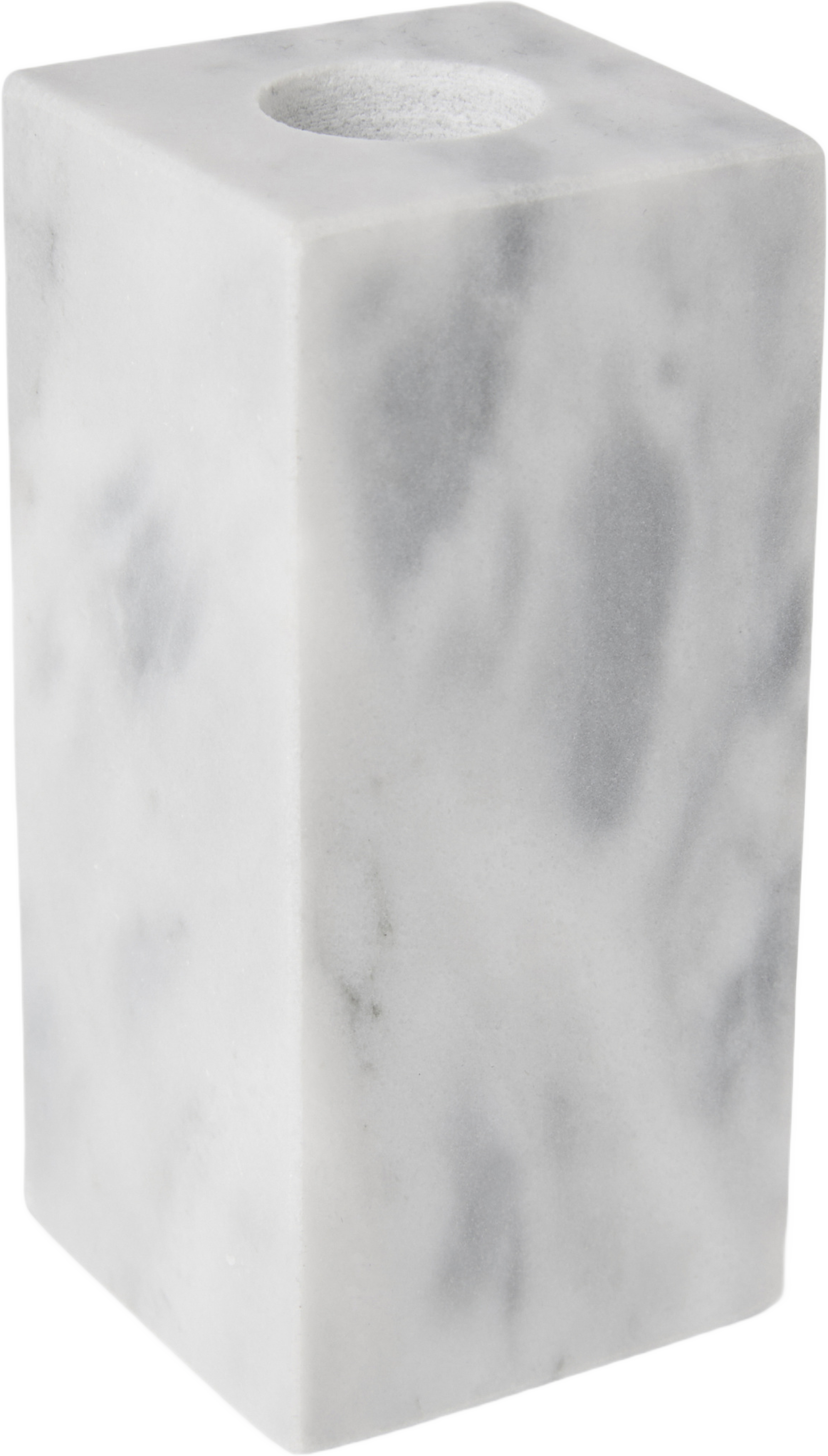 Ljusstake i marmor BLOCK 10 cm