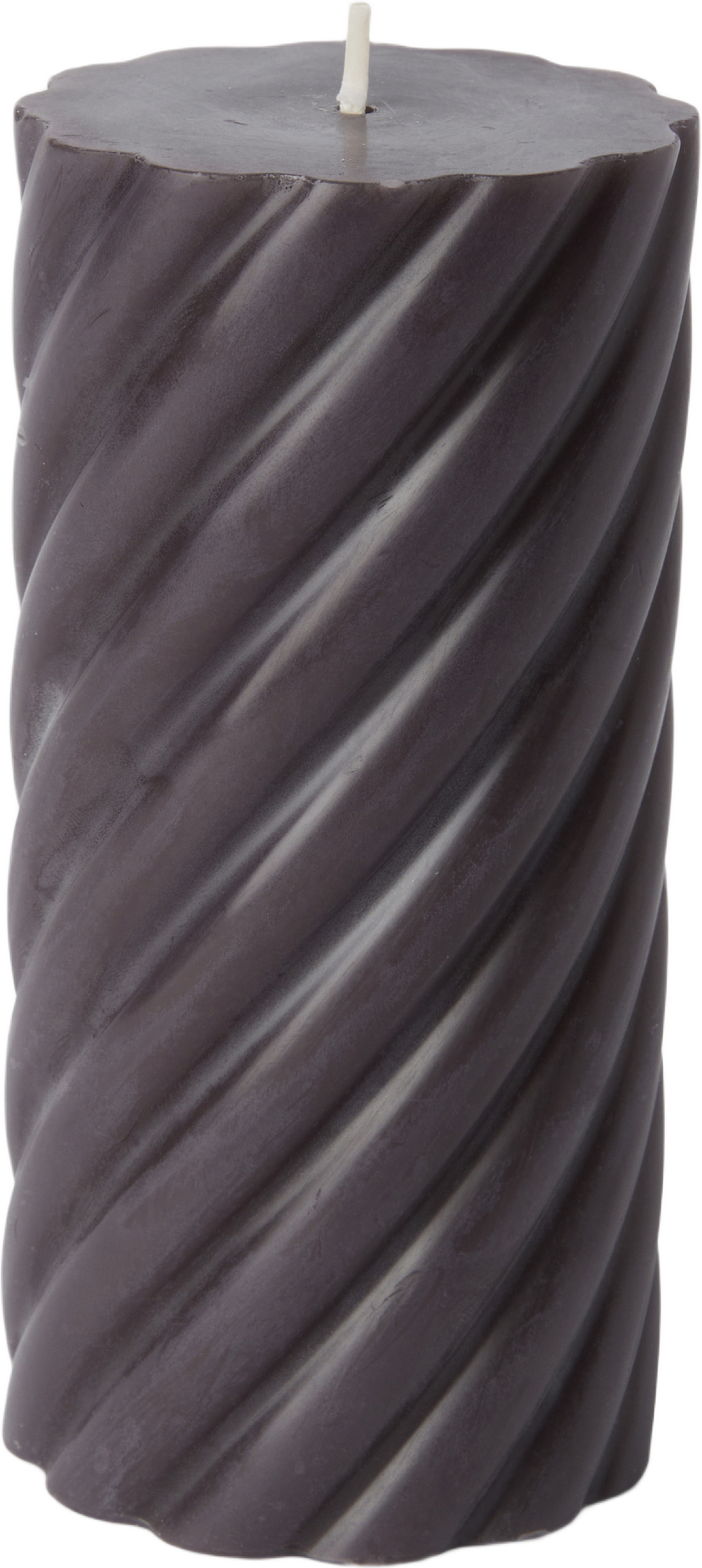 Vridet blockljus 14 cm