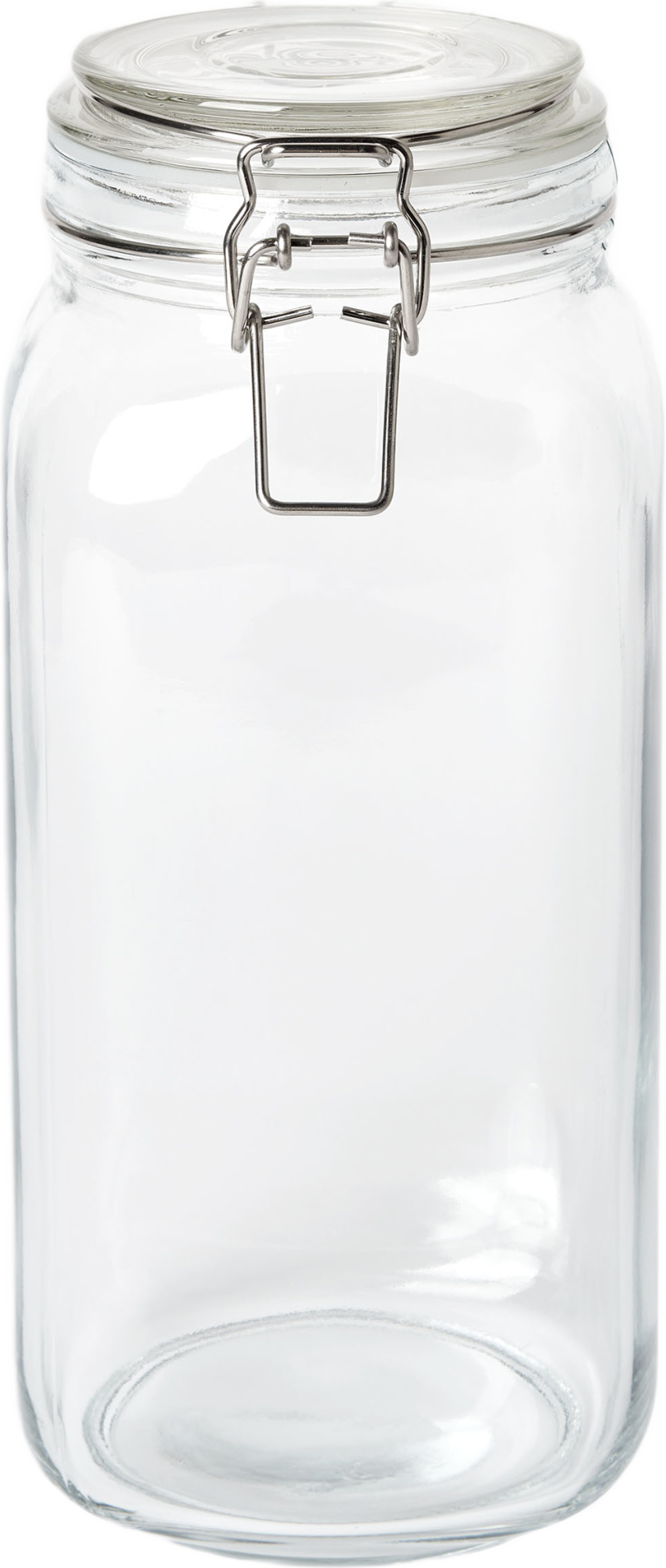 Glasburk med lock BISTRO 2 L