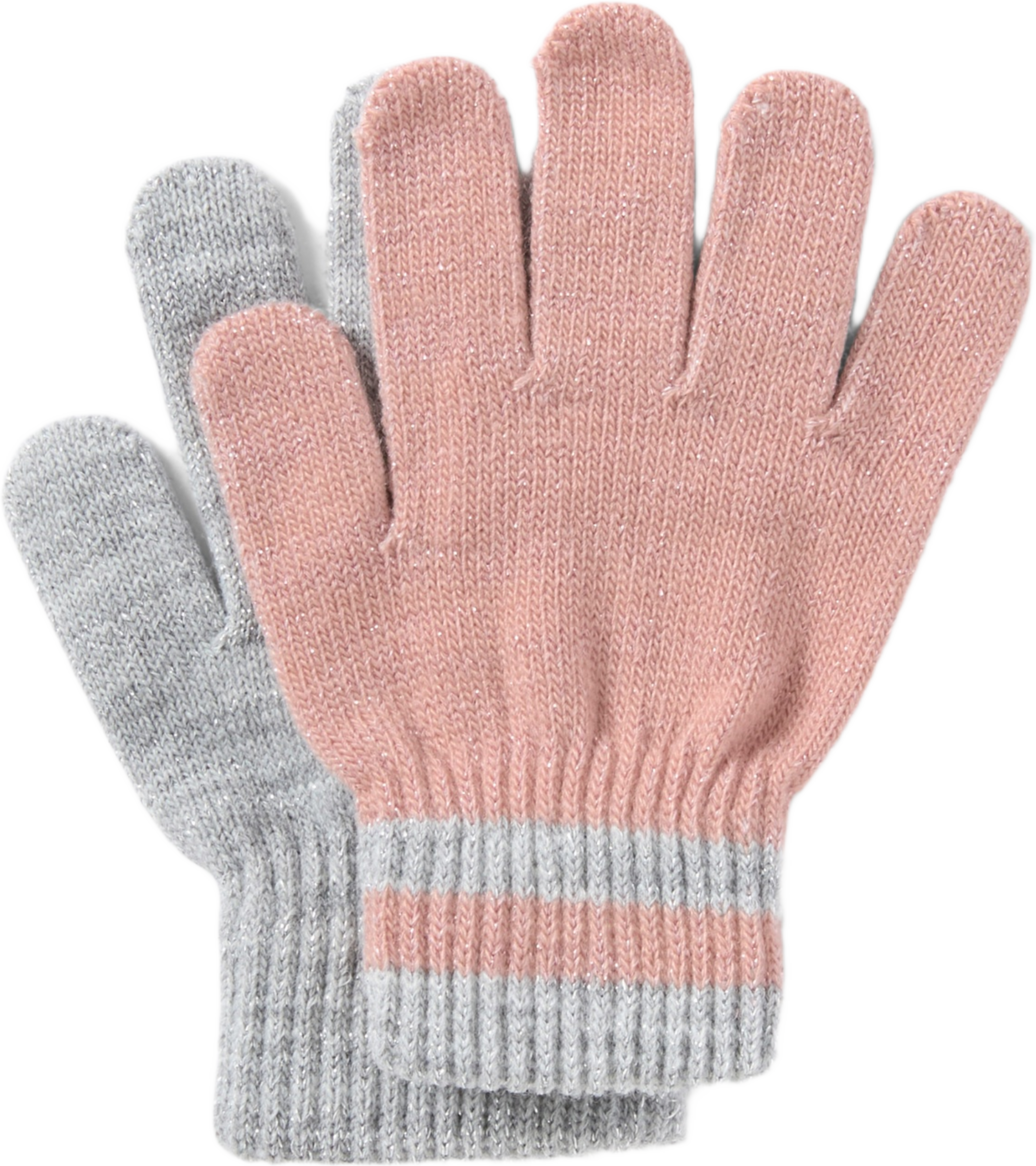 Glittriga fingervantar SOUTH, 2-pack