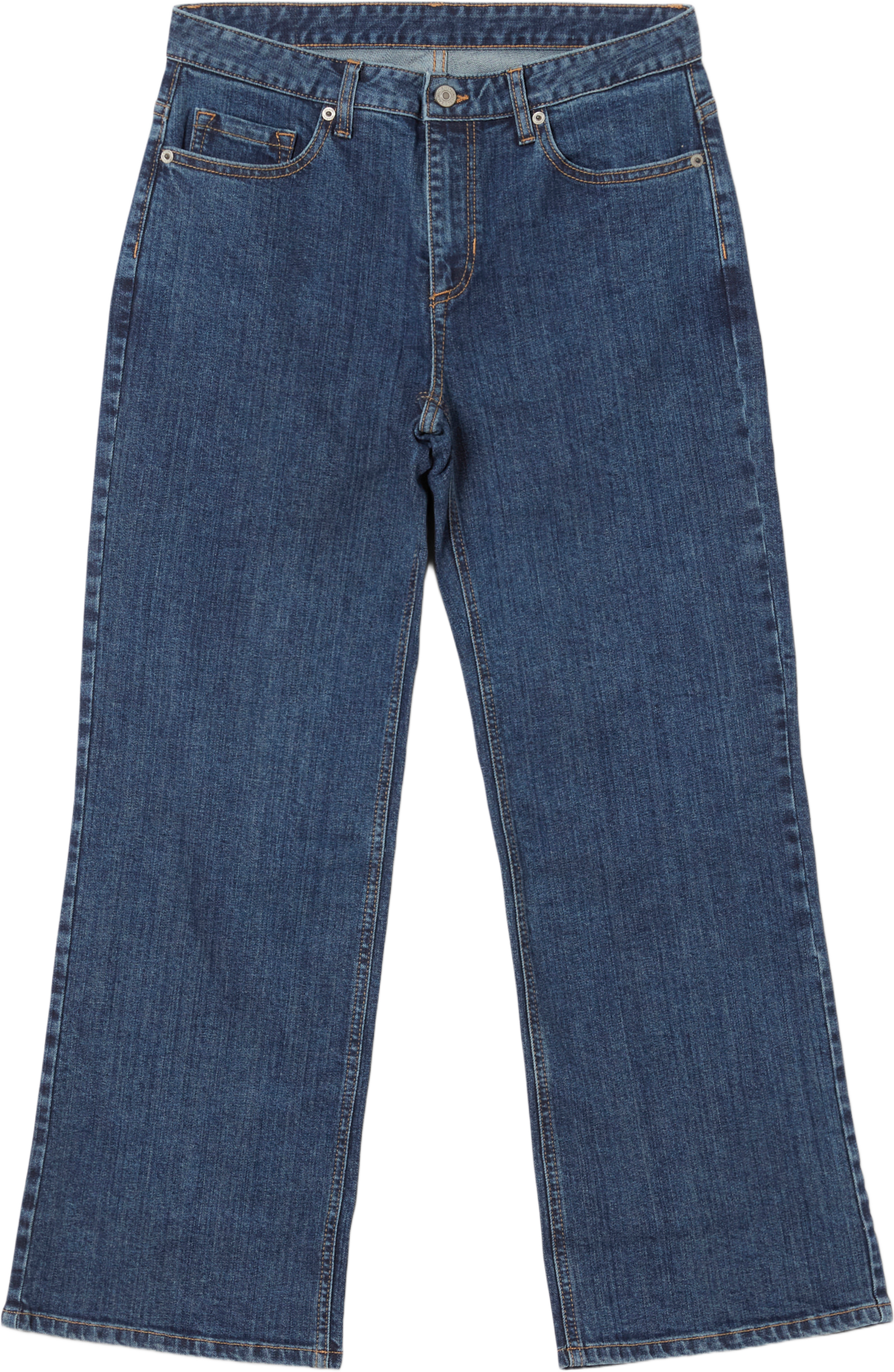 Croppade jeans med raka ben BROOKE