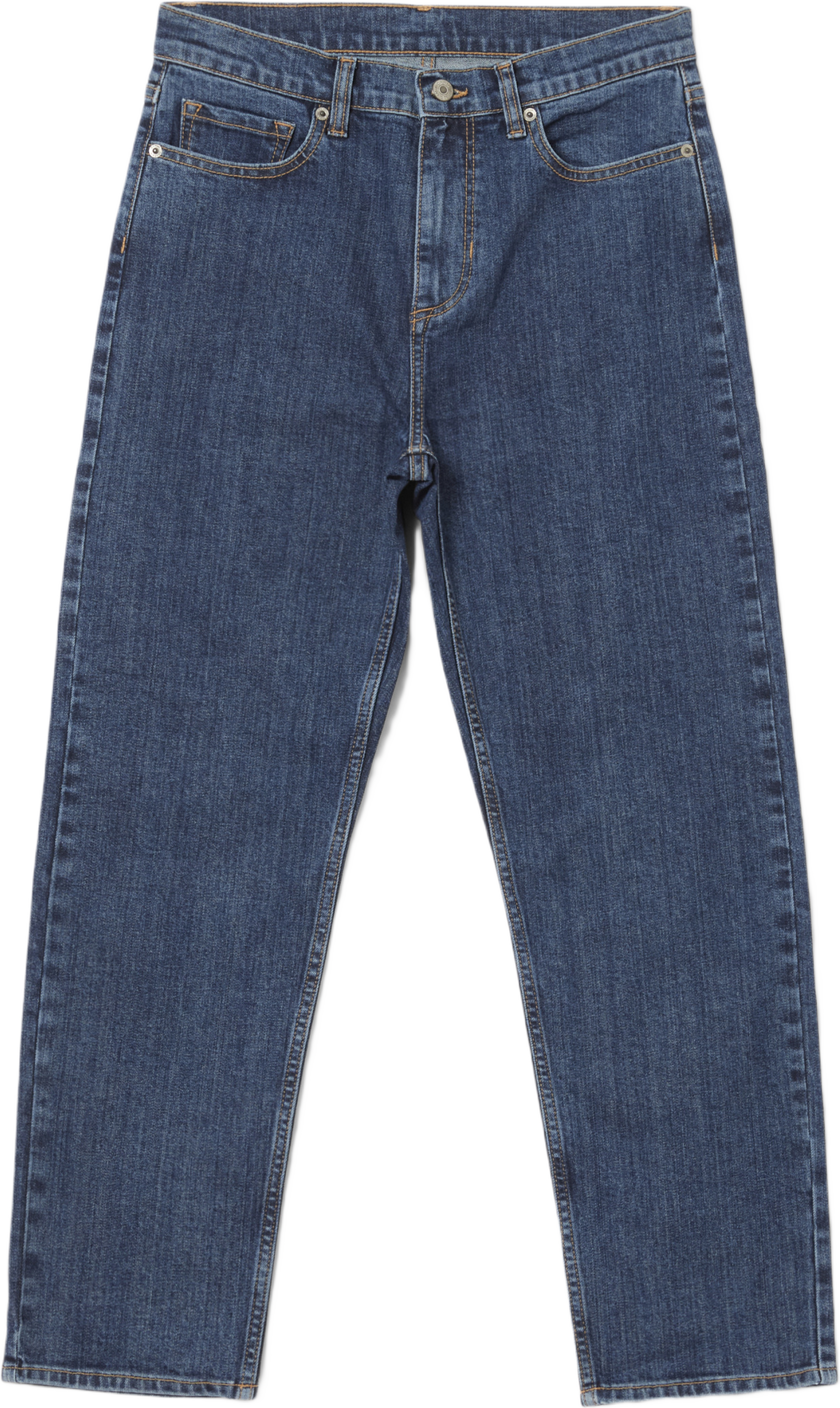 Croppade jeans med rak passform CARA