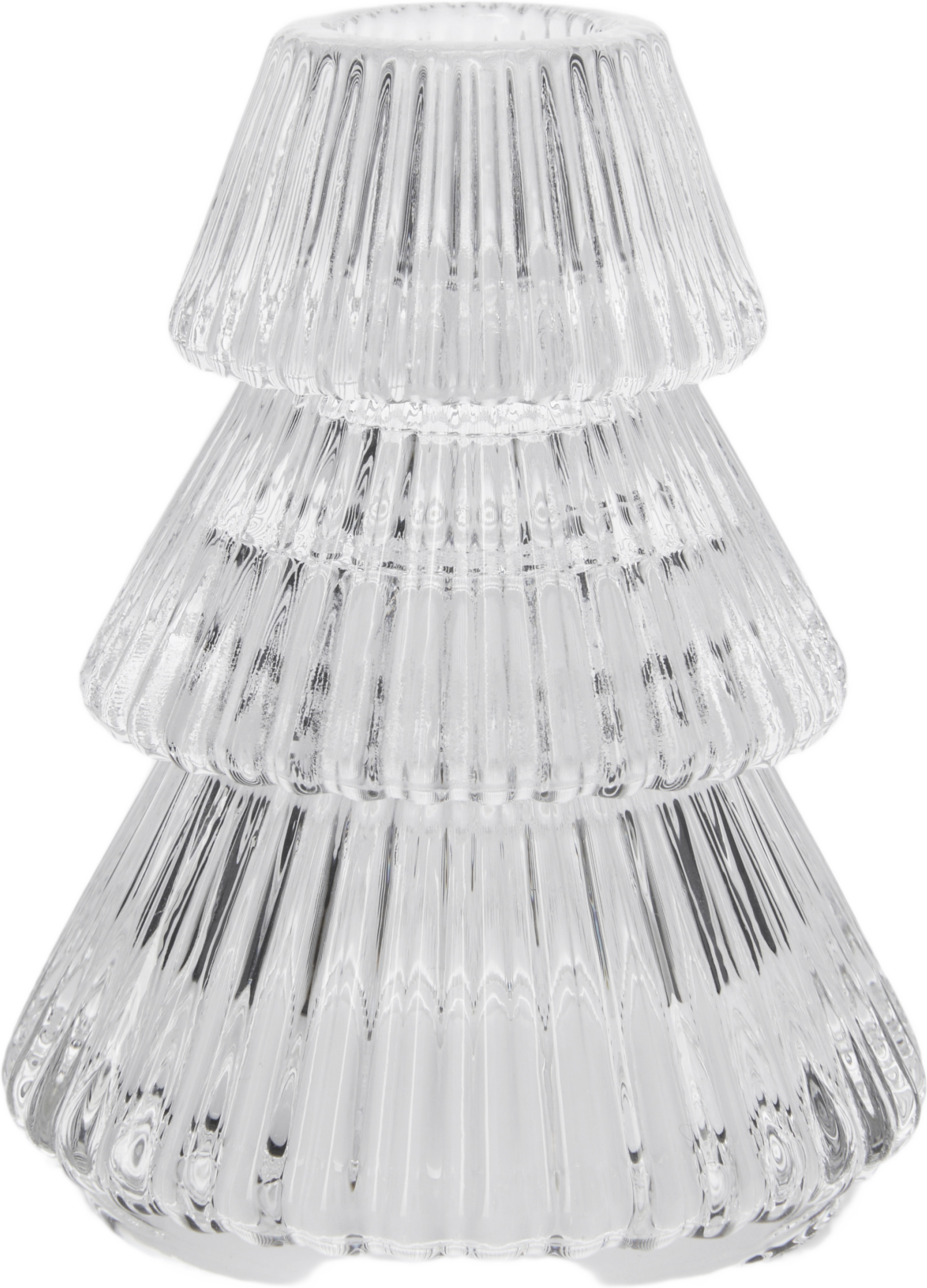 Ljusstake gran 10 cm, från Åhléns Home, i färgen Clear. Klicka för att öppna bilden i stort format