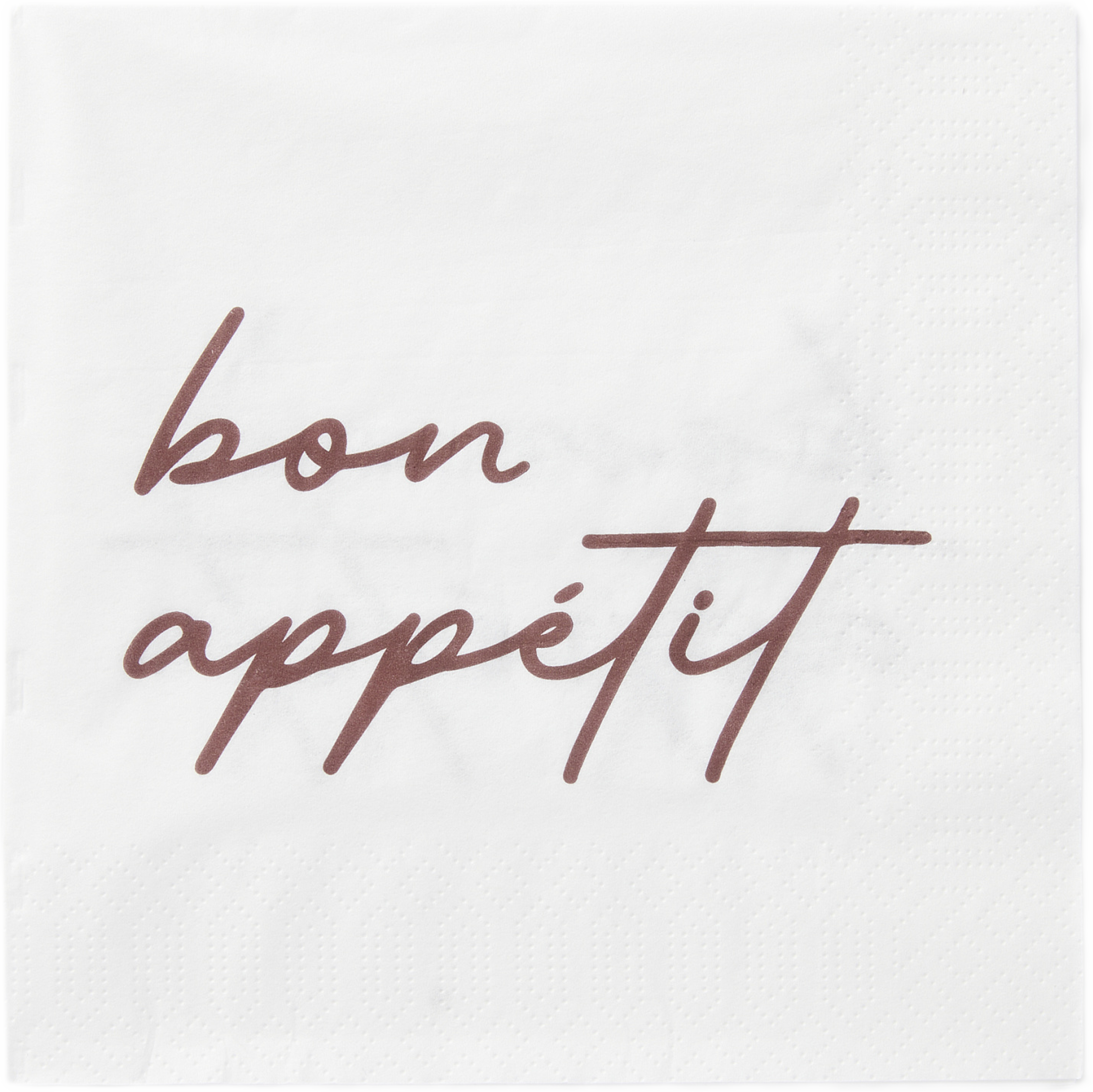 Pappersservetter BON APPETIT 33x33 cm
